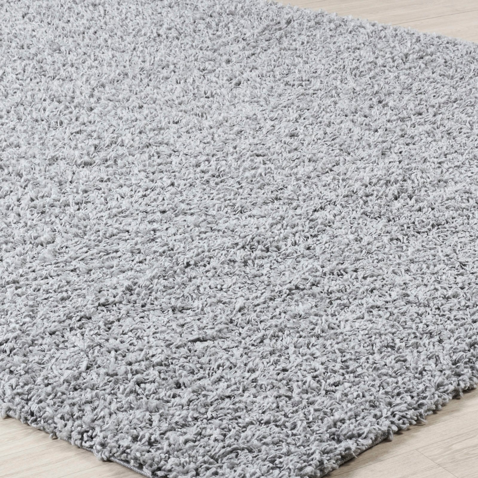 Livabliss Hochflor-Teppich »BORACAY«, rechteckig, 37 mm Höhe, Flauschig, Langflor, Weich, Wohnzimmer Flurteppich, Grau