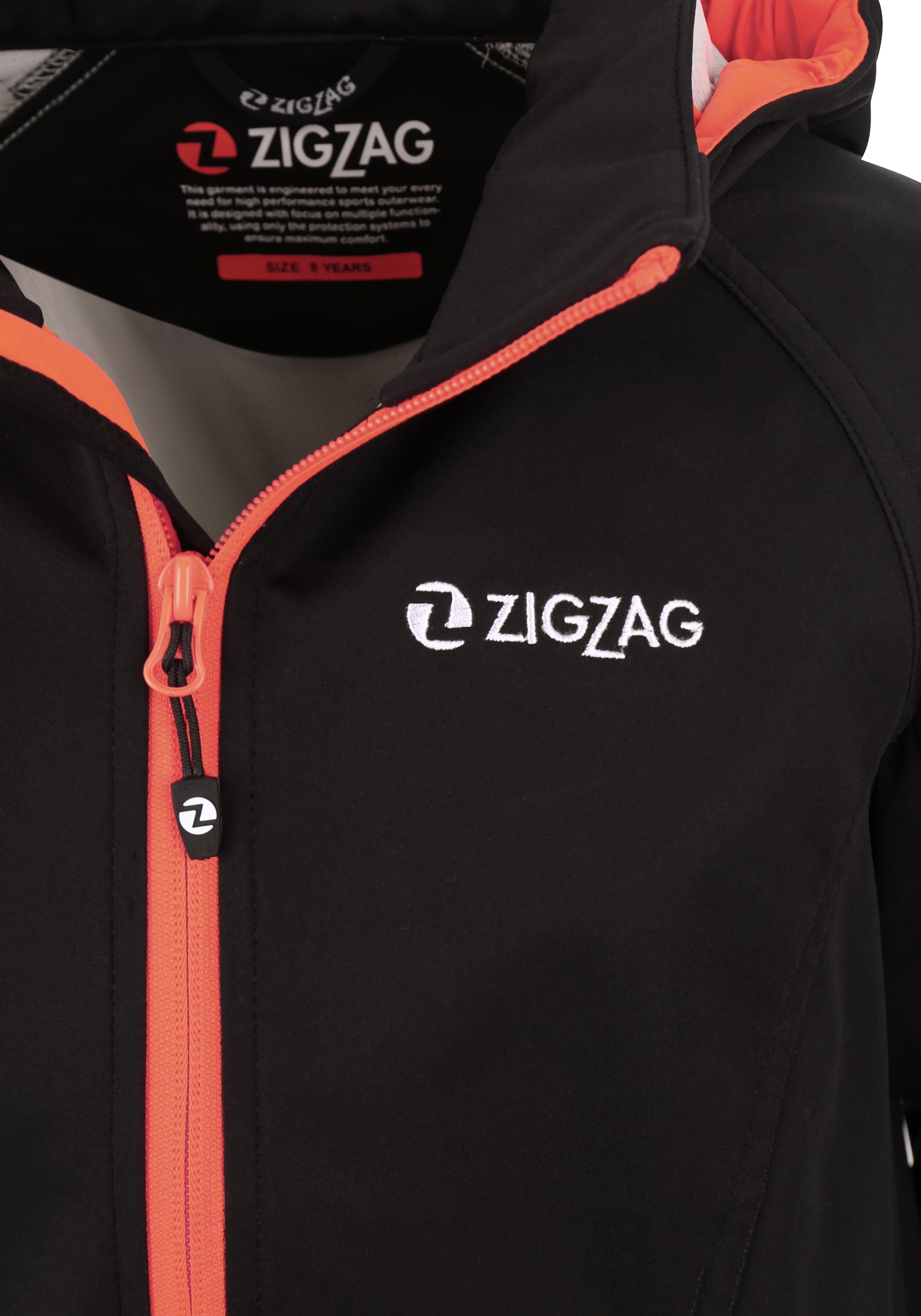 ZIGZAG Softshelljacke »Grand Lake W-PRO«, mit wetterbeständigen Eigenschaften