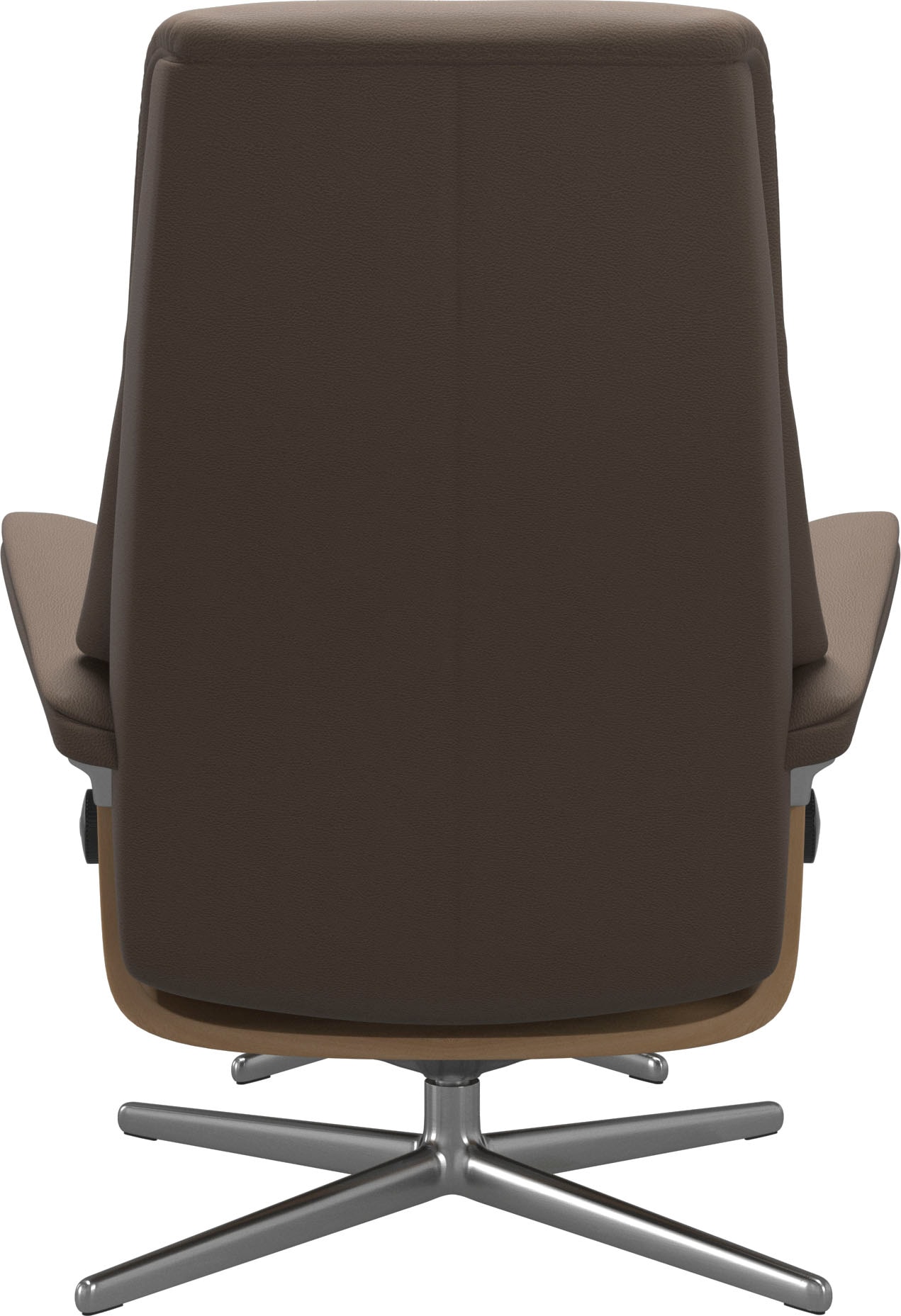 Stressless® Fußhocker »View«, mit Cross Base, Größe S, M & L, Holzakzent Eiche