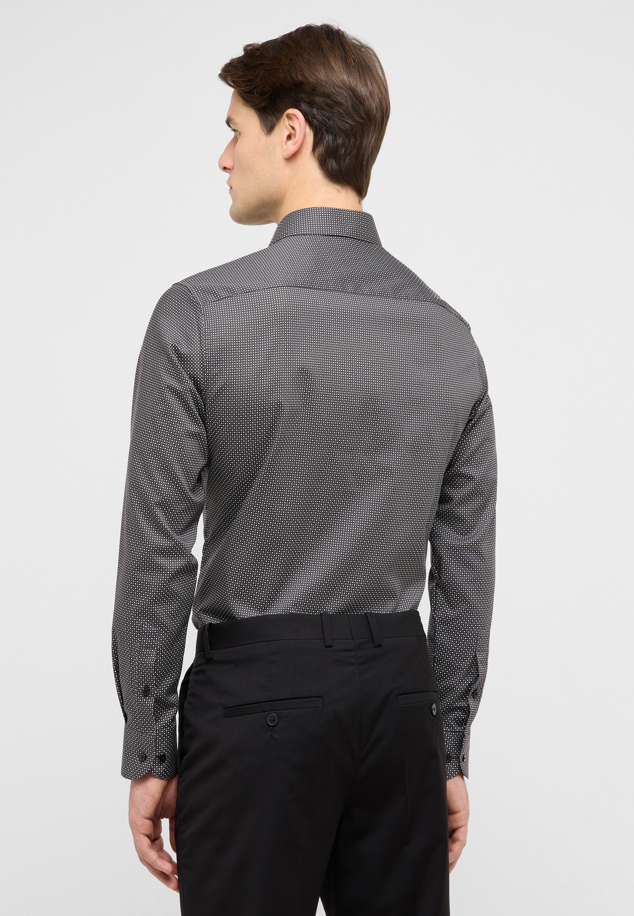 Eterna Langarmhemd »SLIM FIT« NON IRON (bügelfrei)