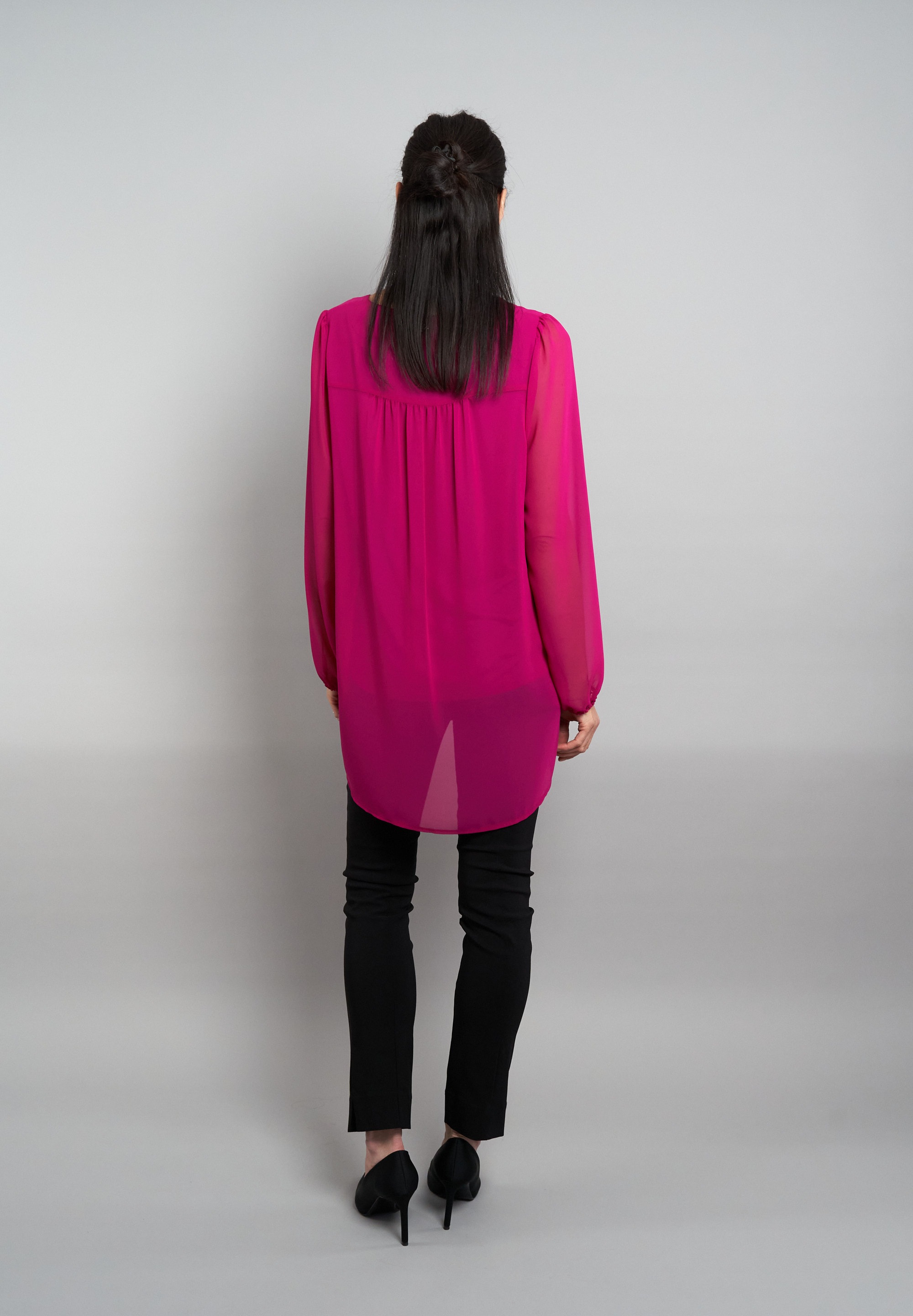 Thumbnail - Seidel Moden Langarmbluse in eleganter 2 in 1 Optik - MADE IN GERMANY