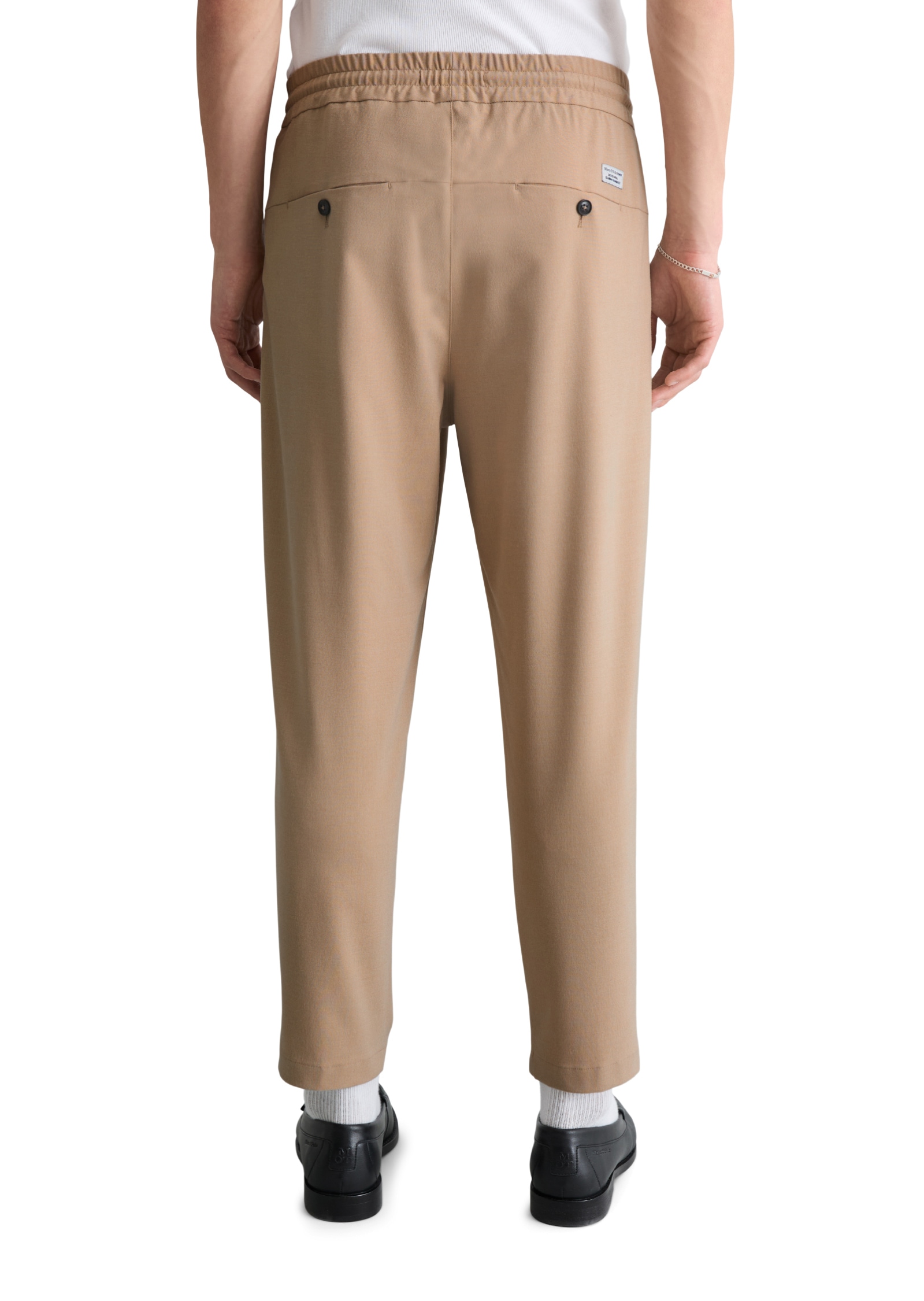 Marc O'Polo DENIM Chinohose »mit Bundfalten-Details«