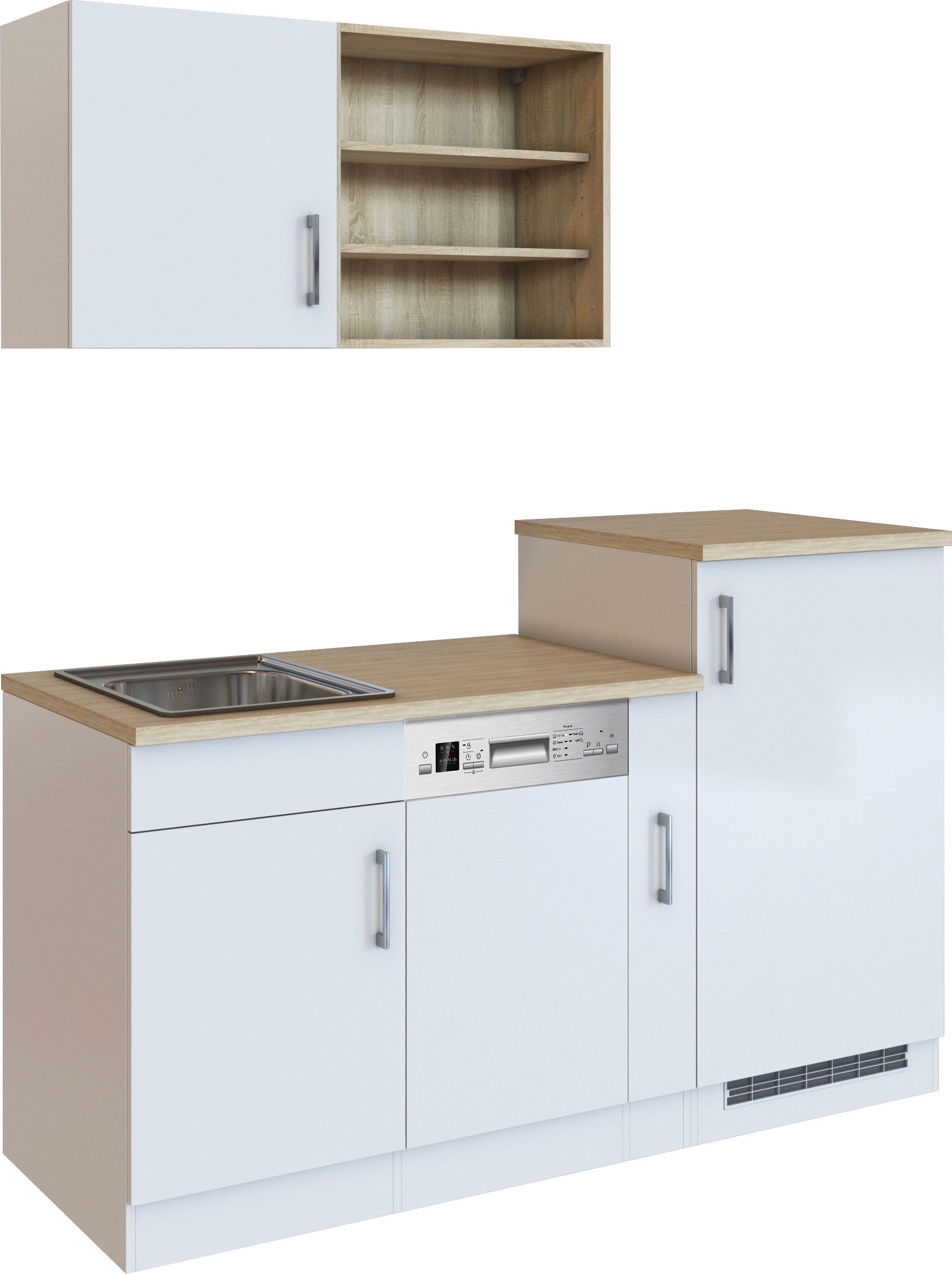 KOCHSTATION Küche »KS-Mali«, Breite 170 cm, mit E-Geräten