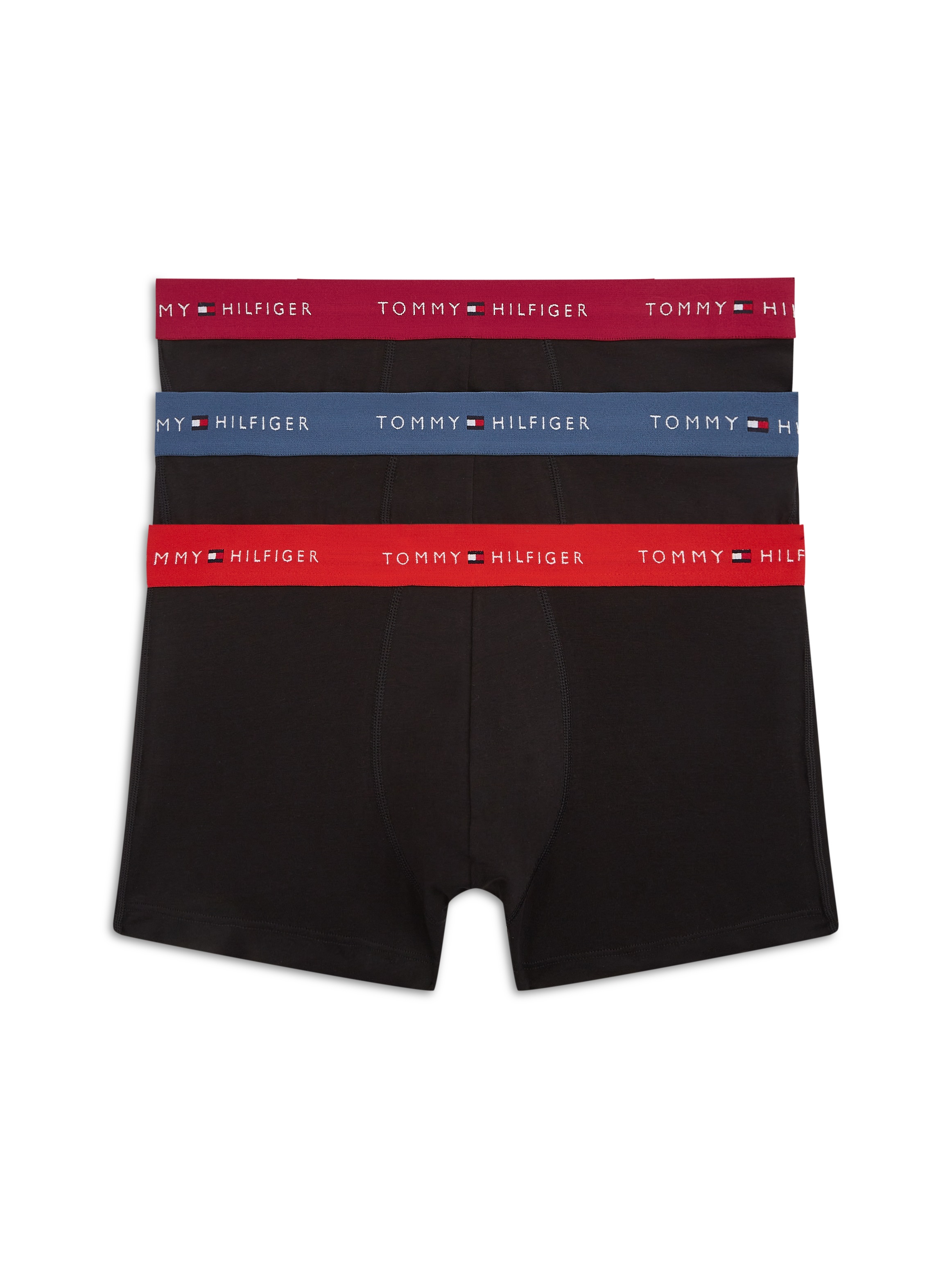 Tommy Hilfiger Underwear Trunk 3 Stk. Körpernahe Passform mit elastischem B günstig online kaufen