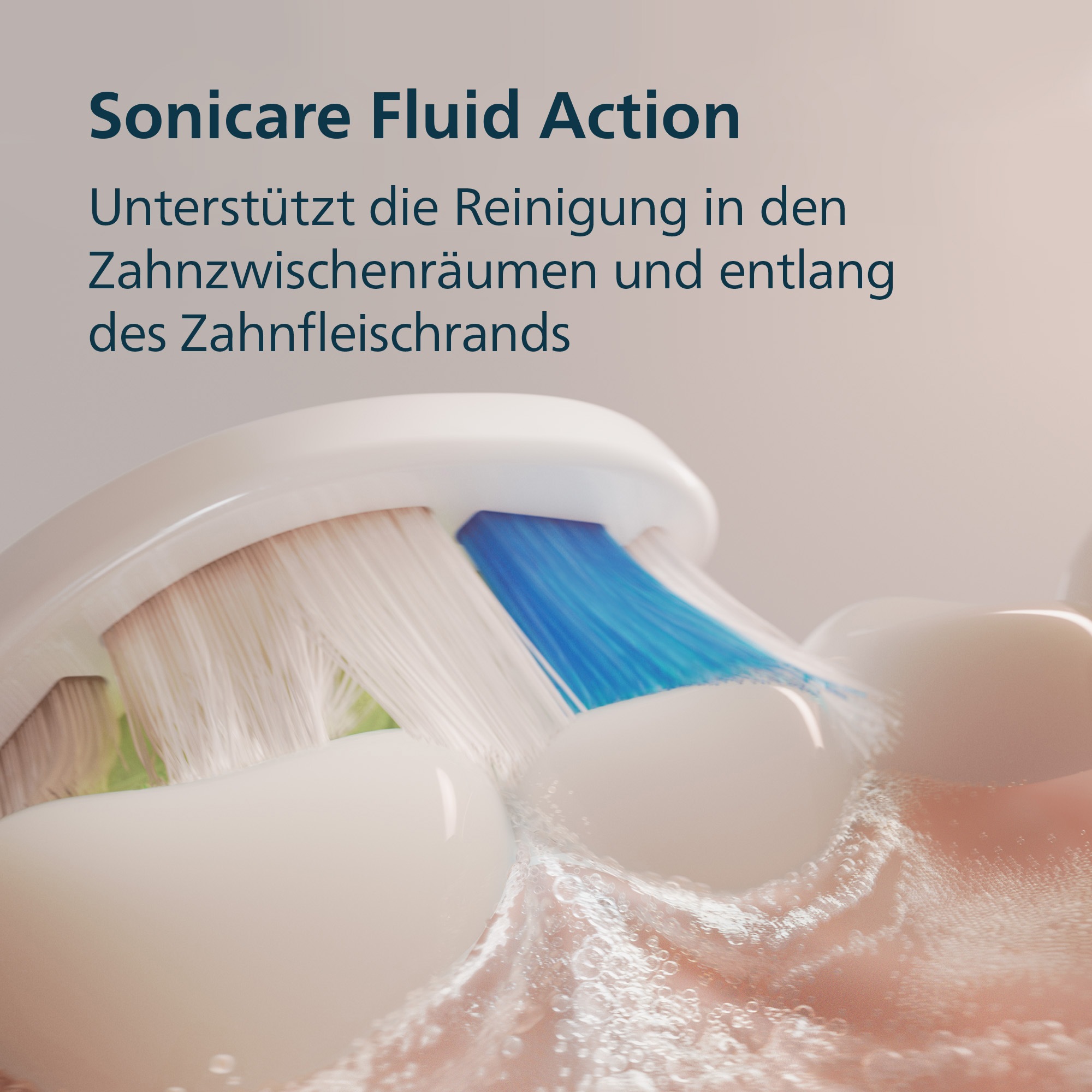 Thumbnail - Philips Sonicare Elektrische Zahnbürste "Series 5300 HX7109/01" 1 Stk. Aufsteckbürsten mit Andruckkontrolle, 2 Intensitä...