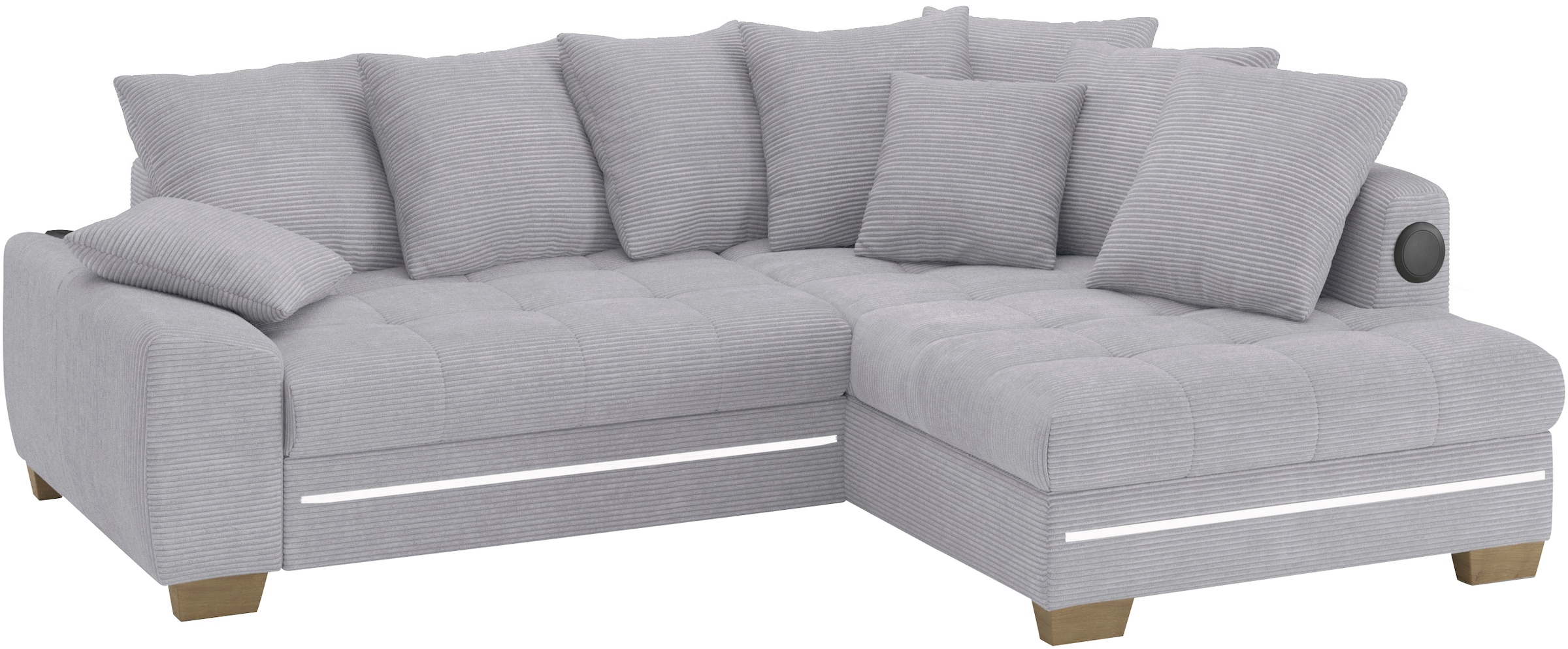 Mr. Couch Ecksofa "Nikita II, L-Form", RGB-LED, Bluetooth-Soundsystem, wahl günstig online kaufen