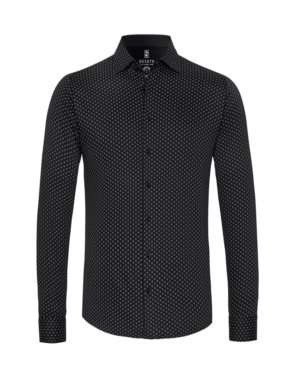 DESOTO Businesshemd »Casual Kent 1/1«, Mit Minimal Print