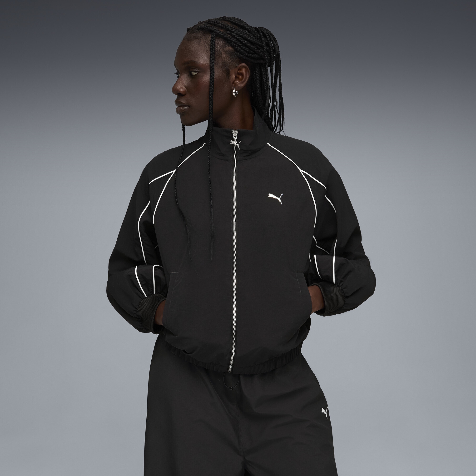 PUMA Trainingsjacke »T7 Balloon Jacke Damen«