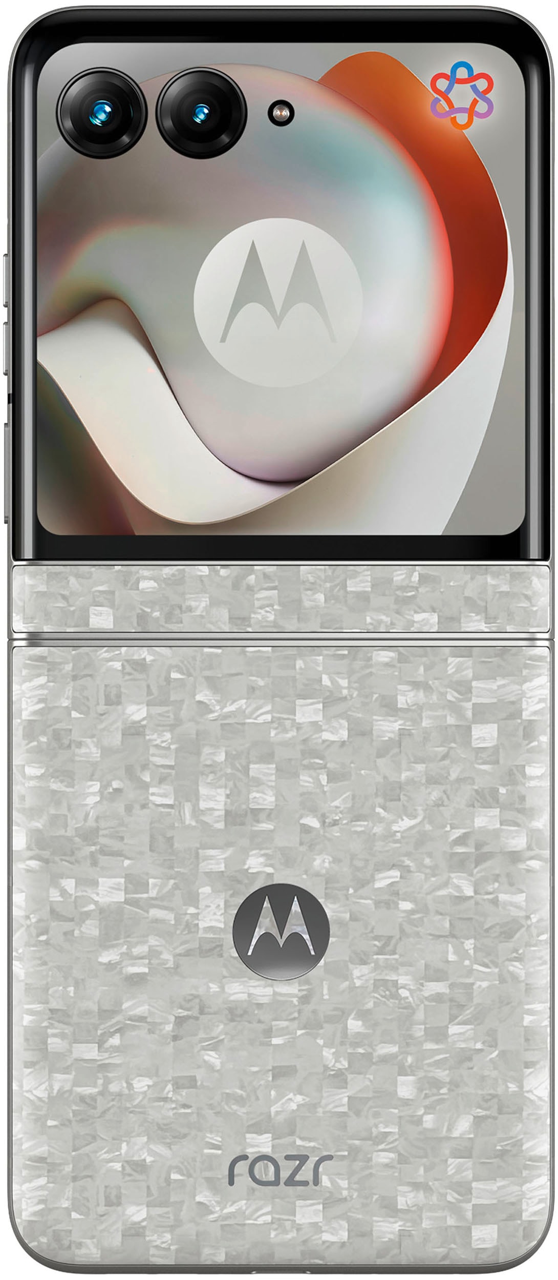 Motorola Smartphone »razr 70« PANTONE® Bright White