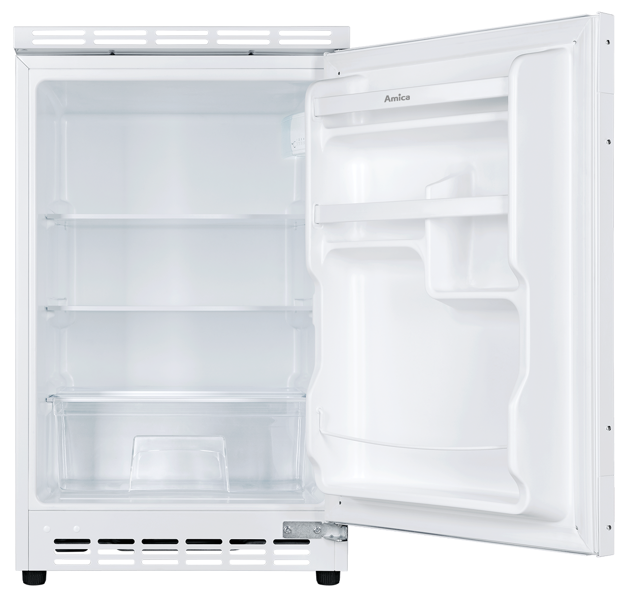 Amica Einbaukühlschrank »UVKSD 351 961« 81,5 cm hoch 49,5 cm breit elektronische Steuerung