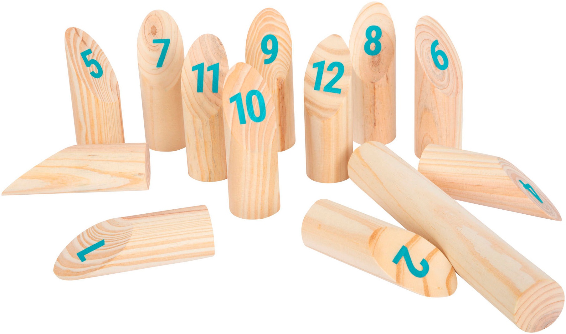 Small Foot Spiel »Wikingerspiel Kubb mit Zahlen, Active«, inkl. Transporttasche