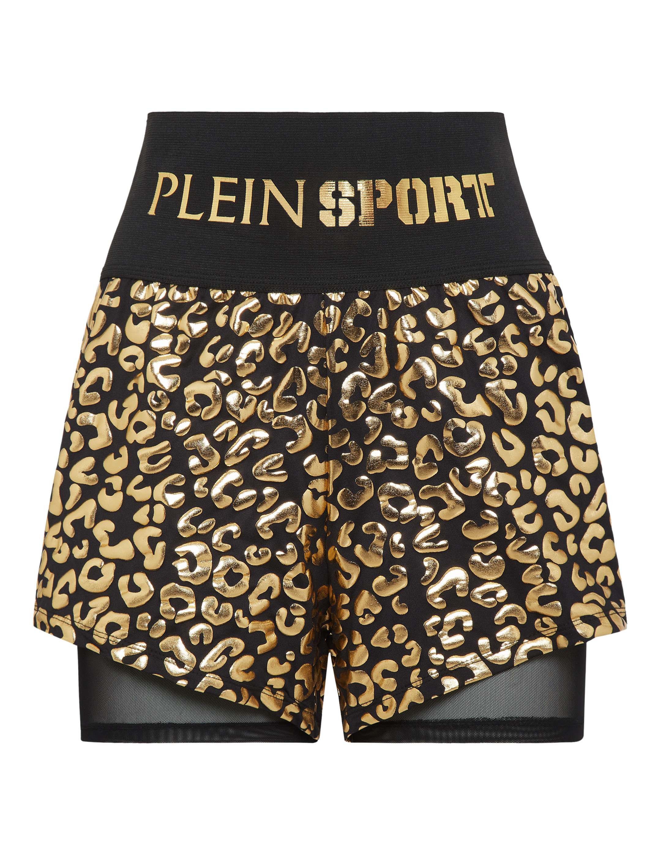PLEIN SPORT Shorts »Leopard«