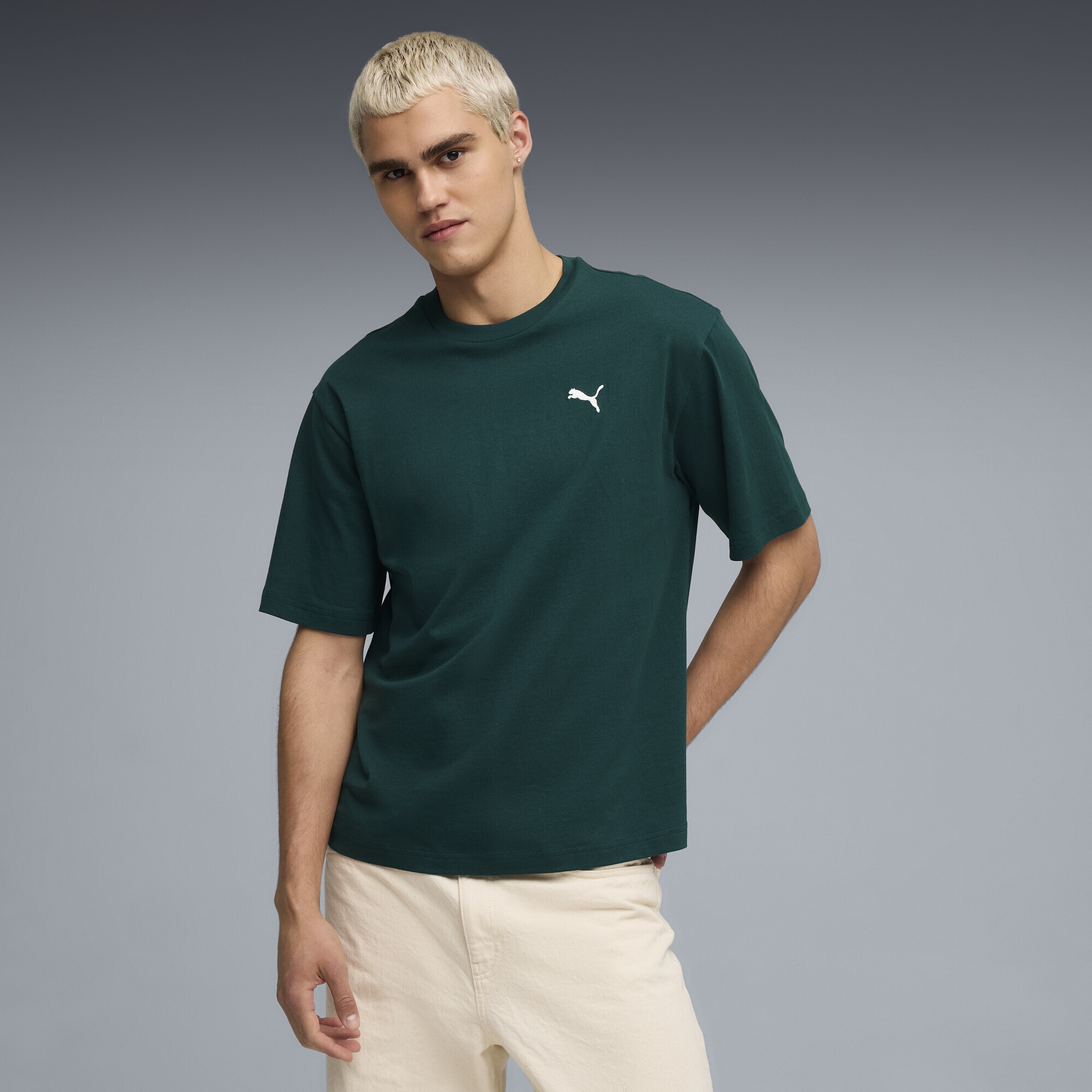 PUMA T-Shirt »WARDROBE ESS Boxy T-Shirt Herren«