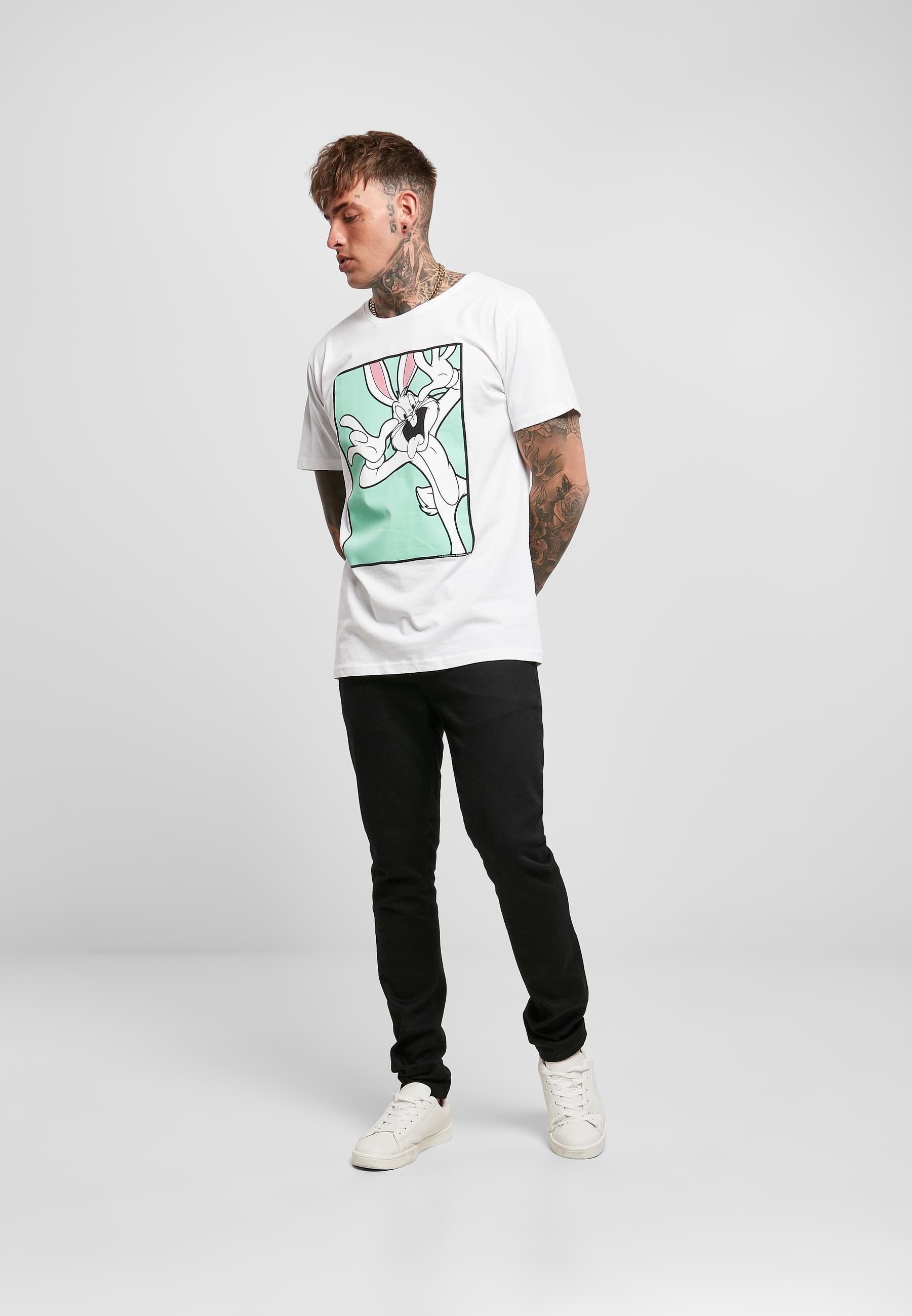 Merchcode T-Shirt »Merchcode Herren Looney Tunes Bugs Bunny Funny Face Tee«, (1 tlg.)