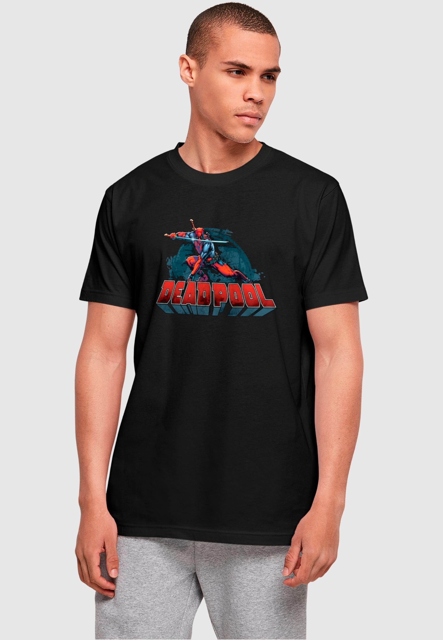 ABSOLUTE CULT T-Shirt "ABSOLUTE CULT Herren Deadpool - Sword Logo T-Shirt", günstig online kaufen