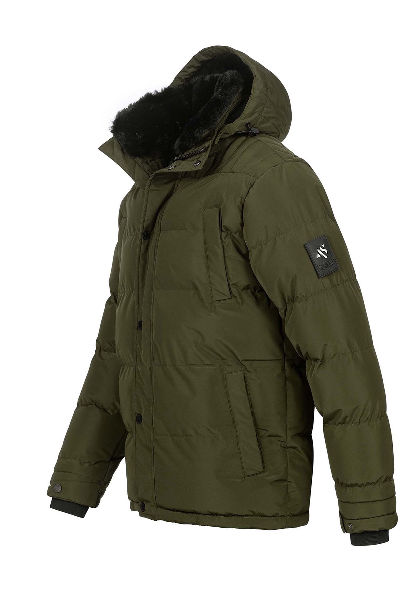 Alessandro Salvarini Winterjacke »ASEzkimo« mit warmen Teddyfell