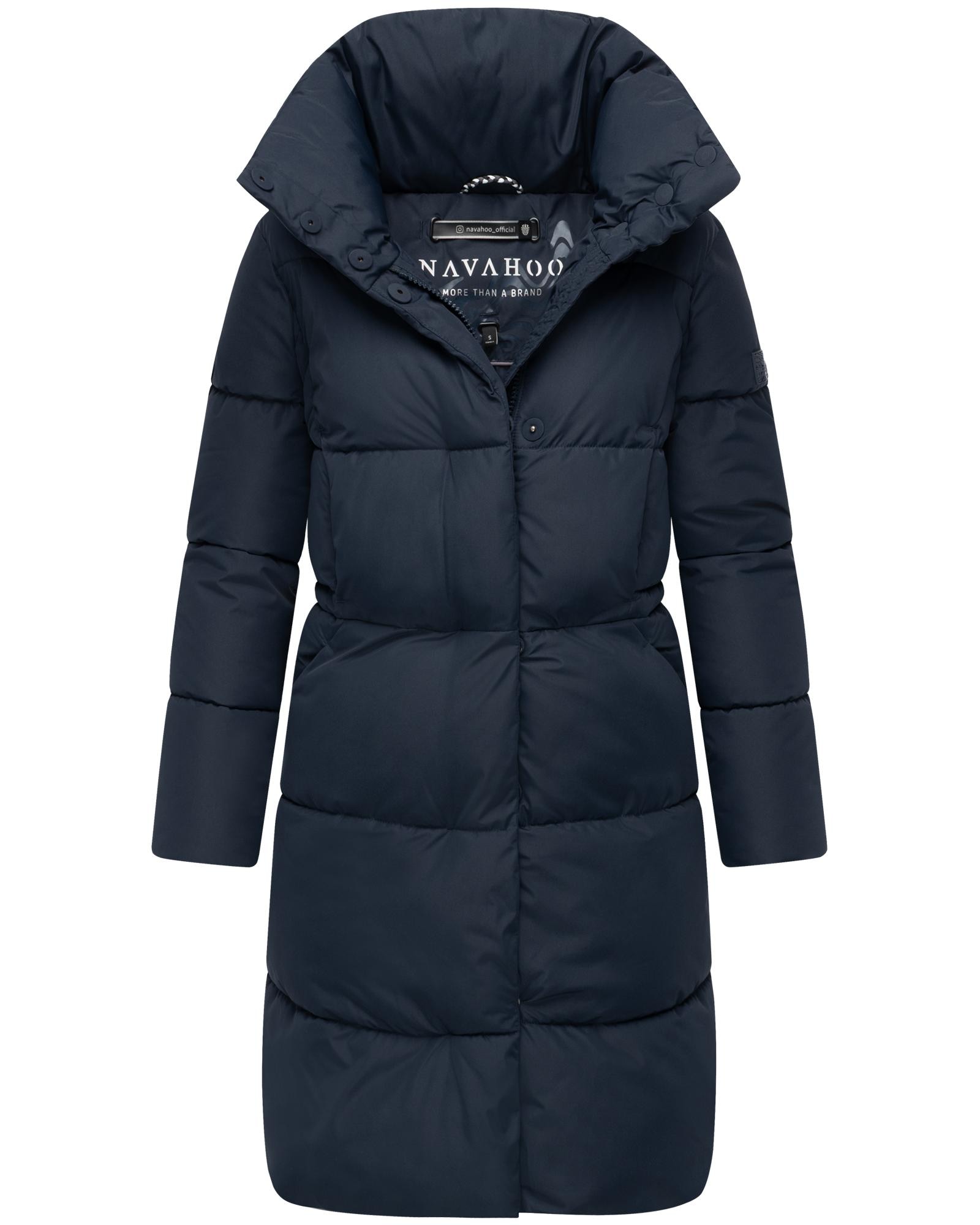 Navahoo Wintermantel »Wolkenkuss 14«, Winter Steppmantel