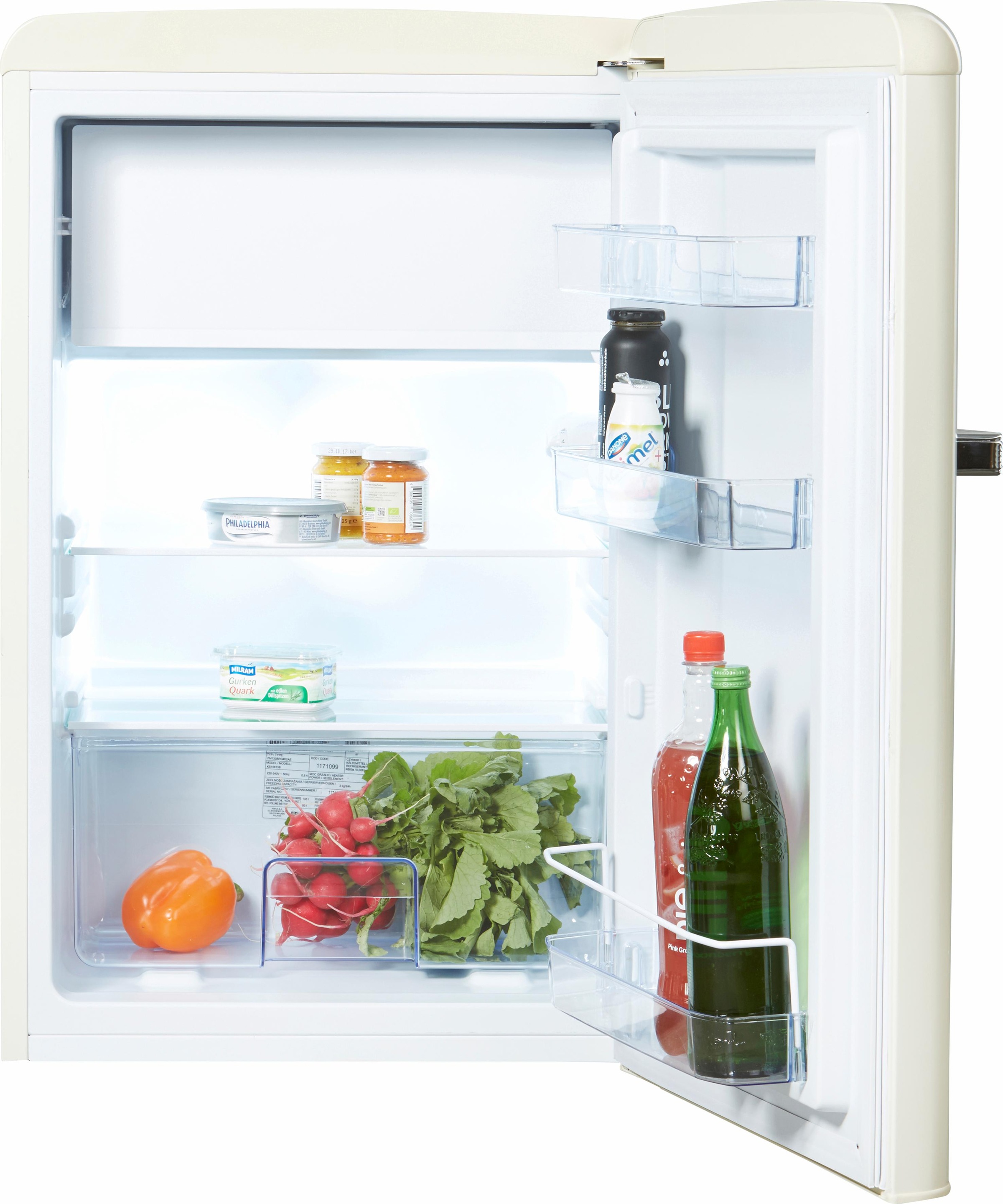 Amica Table Top Kühlschrank "KS 15615 B" 87,5 cm hoch 55 cm breit günstig online kaufen