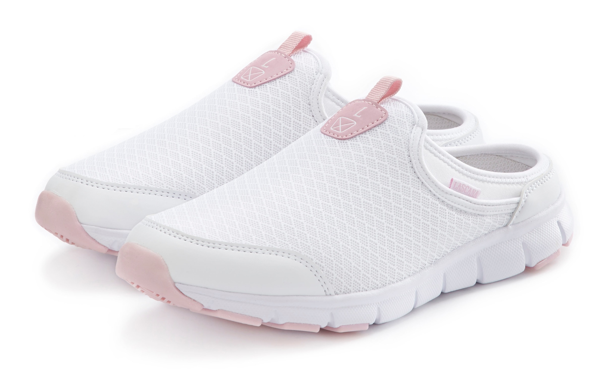 LASCANA Sneaker, Halbschuh, Freizeitschuh, Sabot, Clogs aus leichtem Mesh-M günstig online kaufen