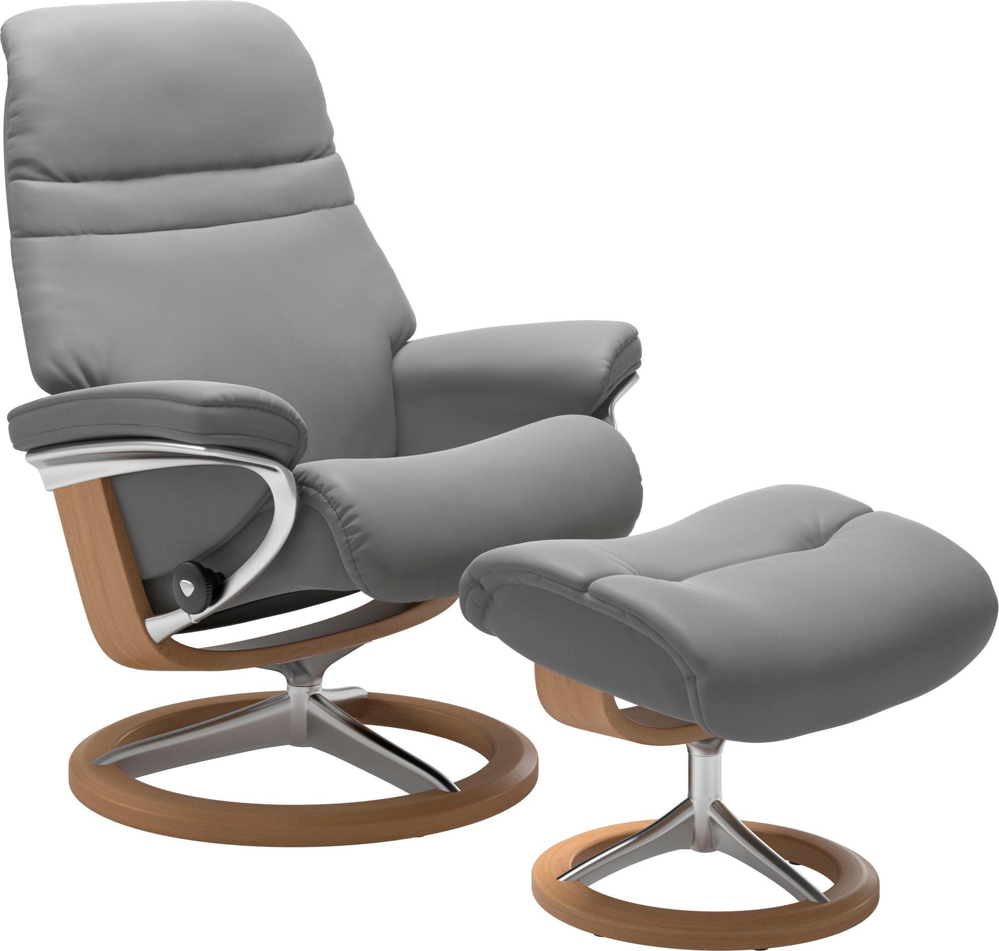 Stressless Relaxsessel "Sunrise" Relaxsessel mit Hocker, mit Signature Base günstig online kaufen