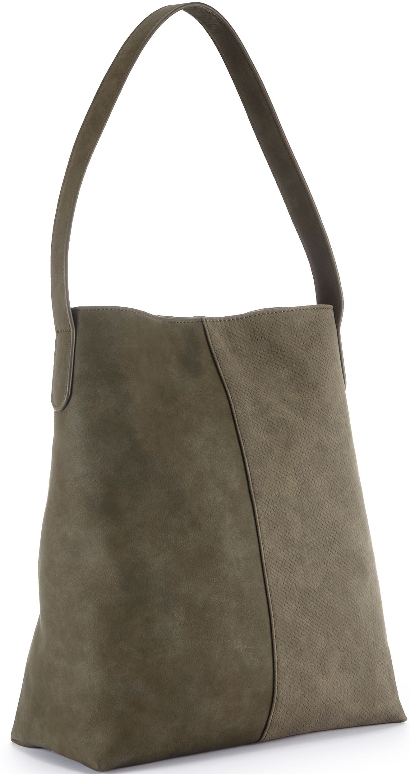 Vivance Shopper »Schultertasche«, (2 tlg.), mit kleiner Innentasche, Handtasche, Damentasche VEGAN