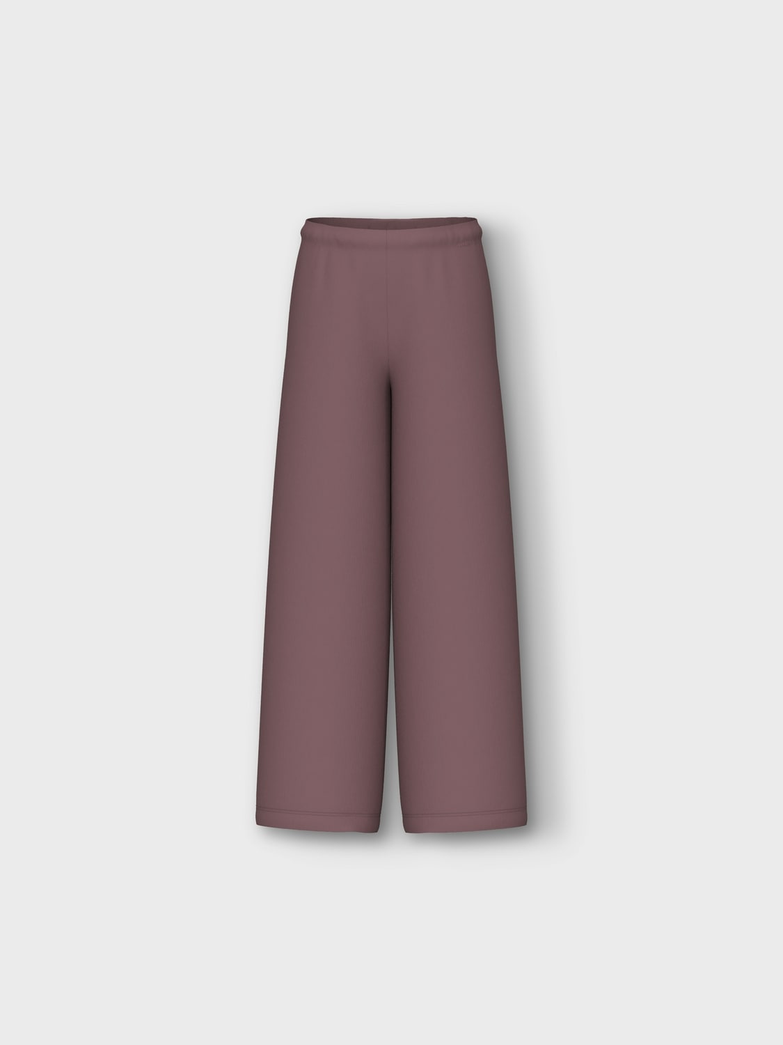 Name It Schlafanzug »NKFNIGHTSET MAUVE FLOWER LOOSE RIB NOOS«, (Set, 2 tlg.), in angenehm tragbarere Rippen-Qualität