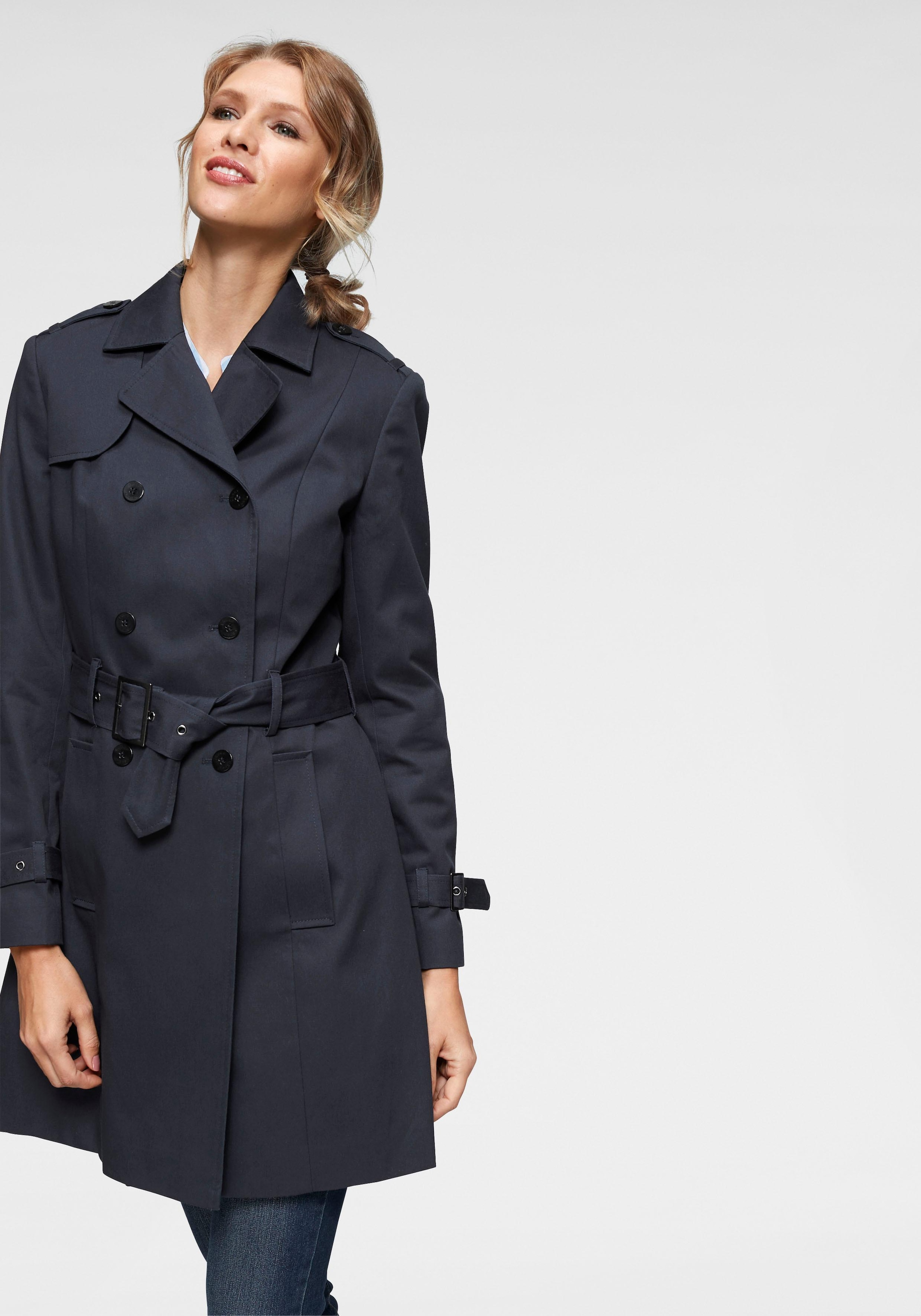 Aniston CASUAL Trenchcoat, mit Gürtel zum Regulieren