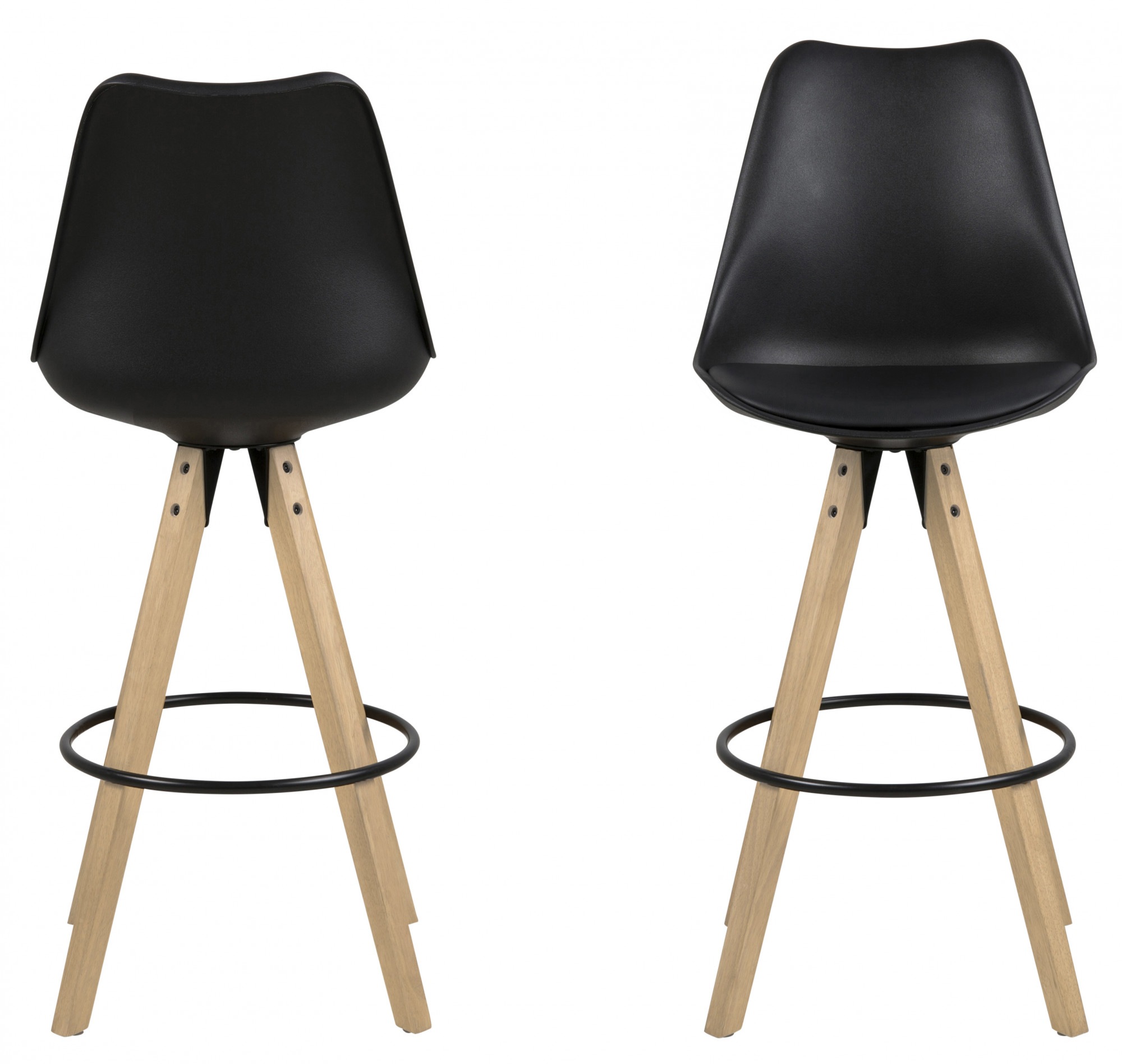 ACTONA GROUP Barhocker "Dian" Set, 2 tlg. Barstuhl, Organisch geformter Sit günstig online kaufen