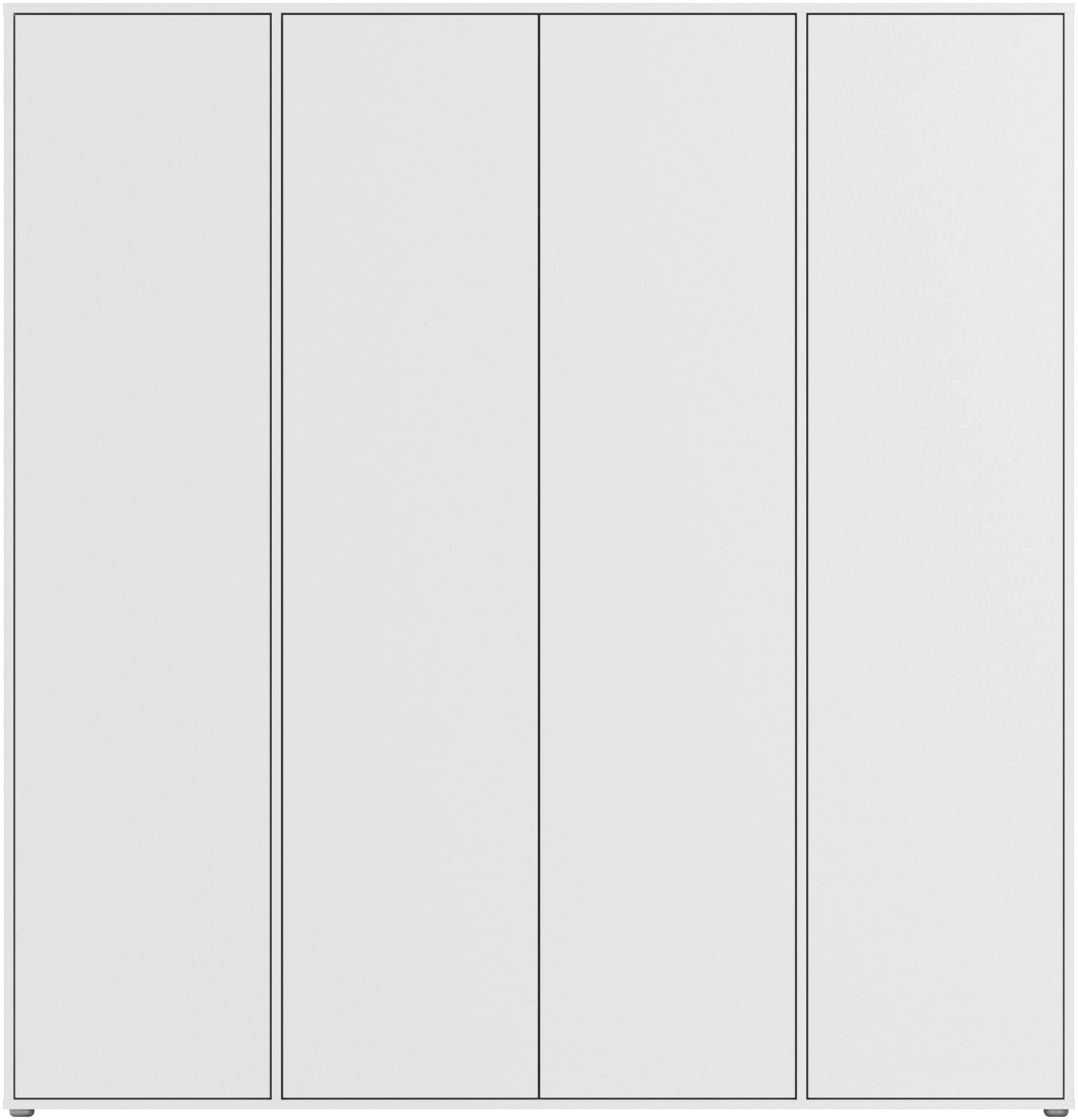 rauch Drehtürenschrank »Kleiderschrank Schrank Garderobe Wäscheschrank NABILA viel Stauraum«, (in 3 verschiedenen Ausstattungen BASIC/CLASSIC/PREMIUM), in 2 Breiten mit Push-to-Open Funktion TOPSELLER MADE IN GERMANY