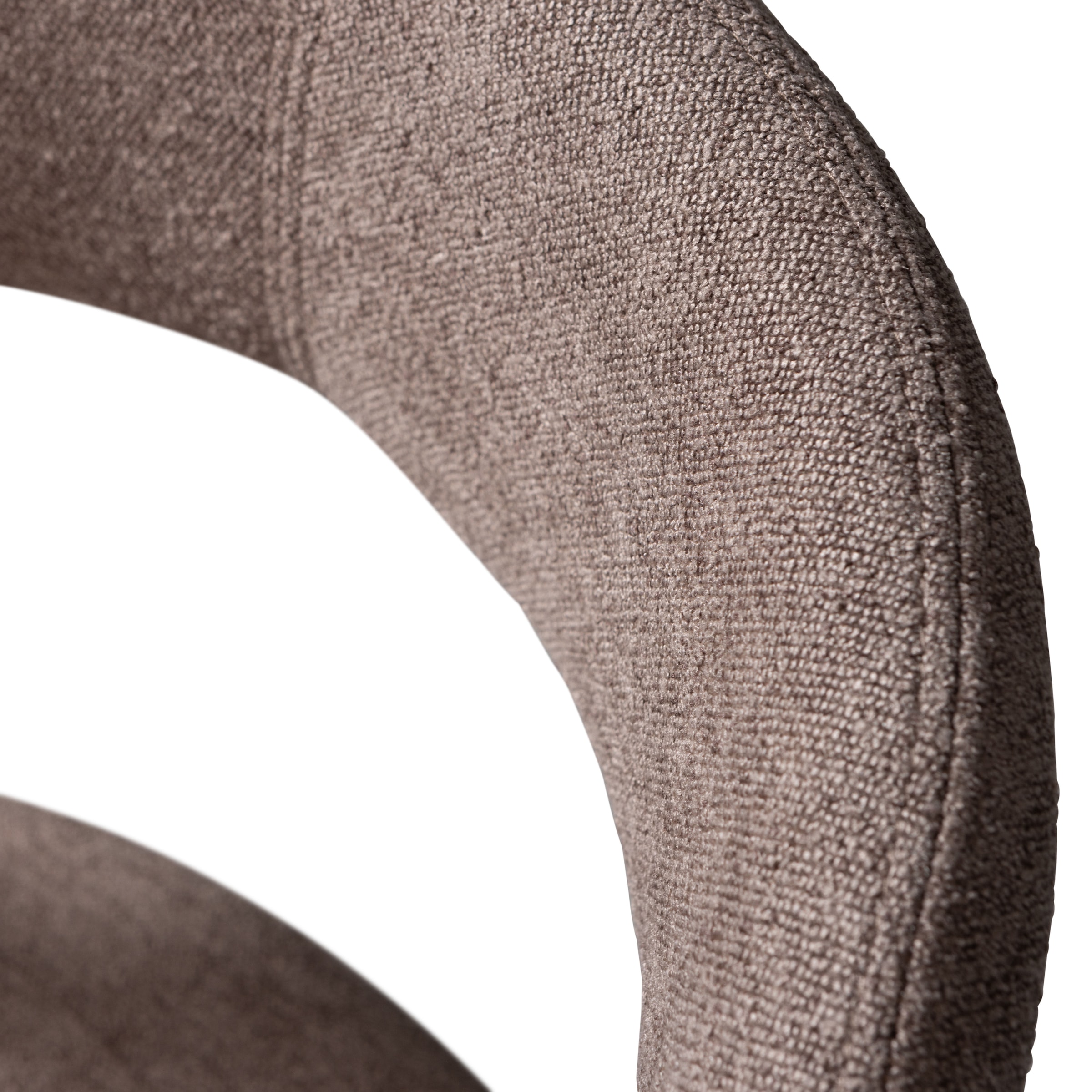 WOOOD Esszimmerstuhl »Noble«, (Set), 2 St., Strukturstoff, komplett mit Stoff bezogen, Höhe 76 cm x Breite 51 cm
