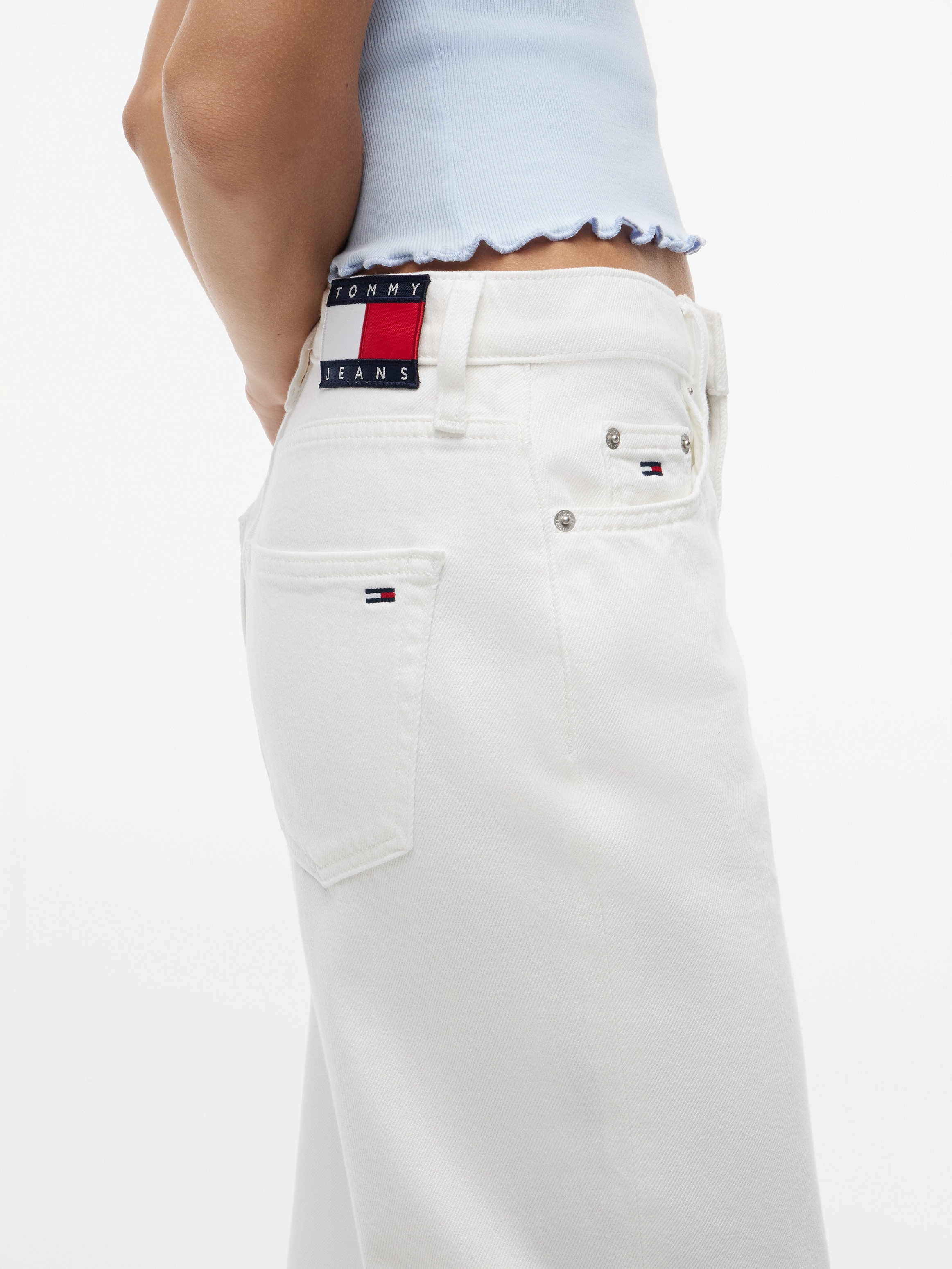 Tommy Jeans High-waist-Jeans »LAYLA HR SLIM STR BJ4199« Baumwollmischung, straight fit, high waist