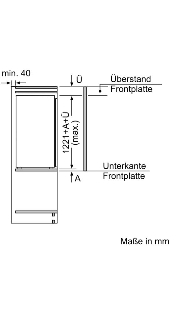 NEFF Einbaukühlschrank N 70 »KI2423DD1«, Fresh Safe: Schublade für flexible Lagerung von Obst & Gemüse