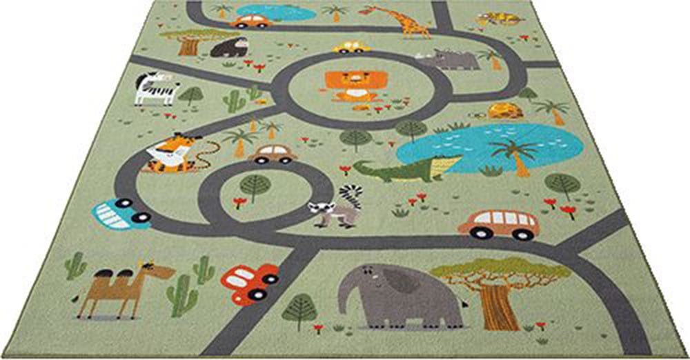 the carpet Teppich »Happy Life«, rechteckig, 4 mm Höhe, Life Kinderzimmer Teppich Spielteppich pflegeleicht