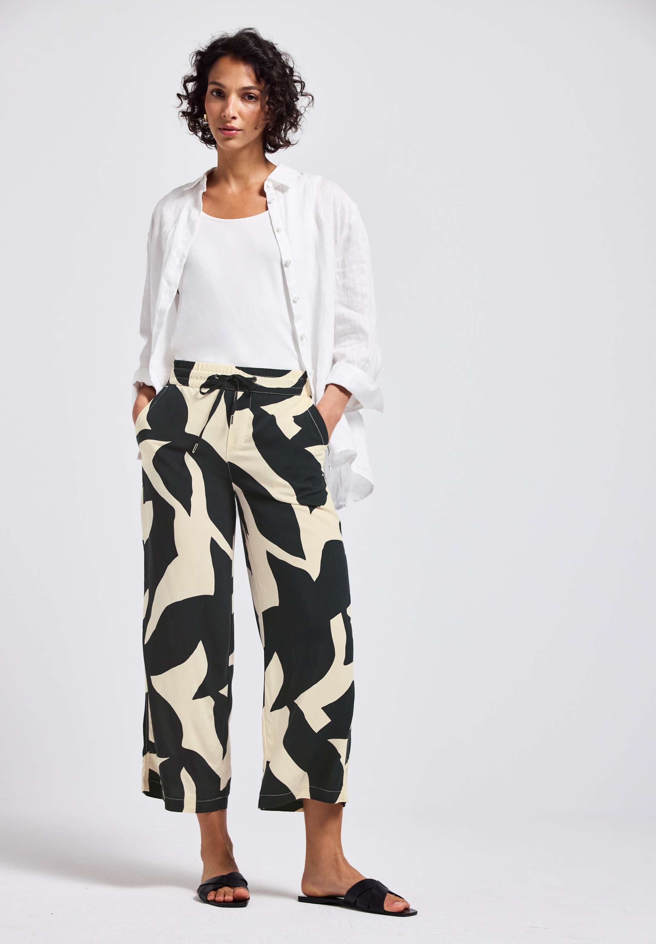STREET ONE Marlene-Hose, High Waist