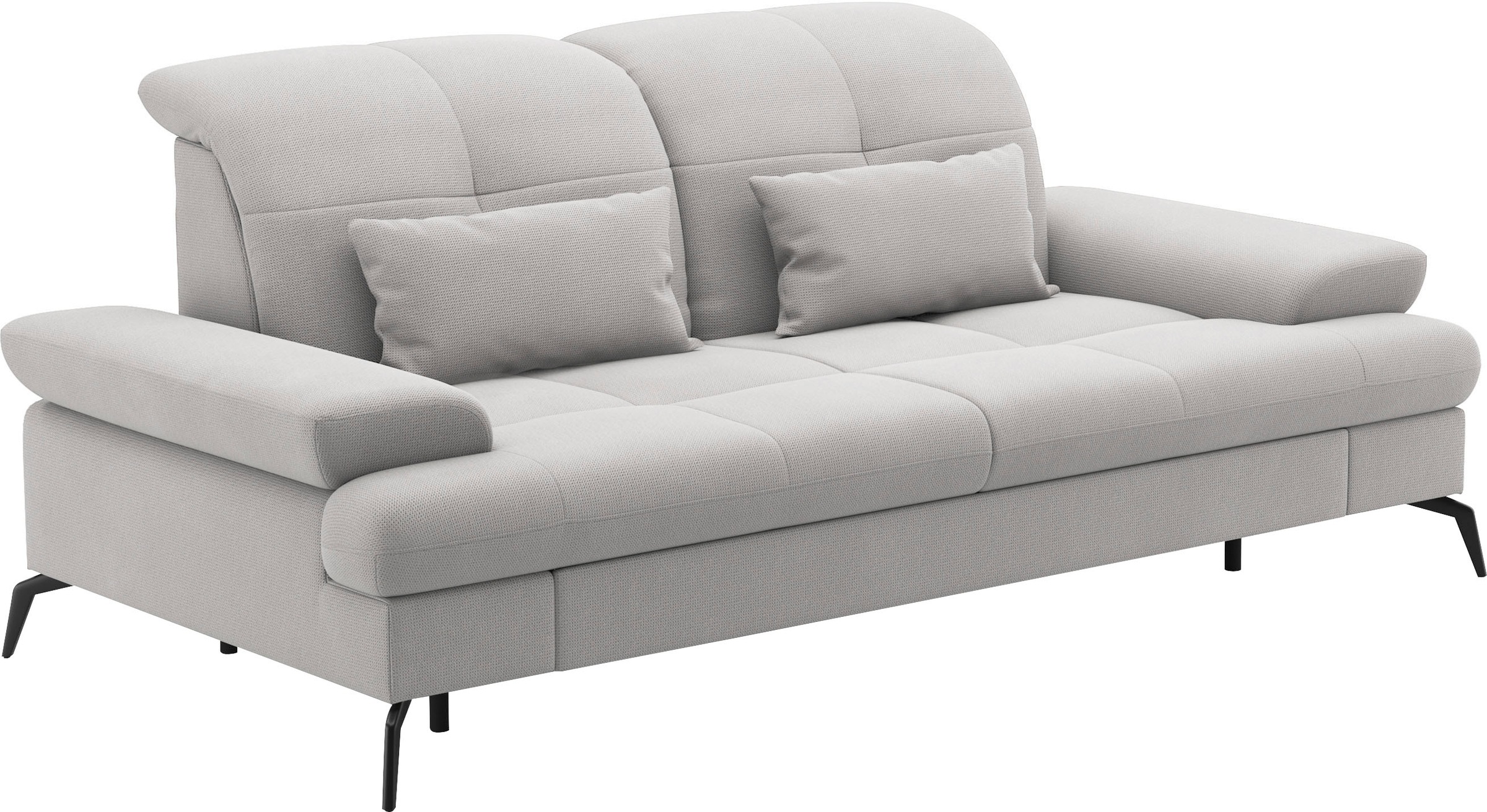 sit&more 2,5-Sitzer »Amica, inkl. Sitztiefenverstellung und Armteilverstellung«, wahlweise mit Kopfteilverstellung und Bettfunktion