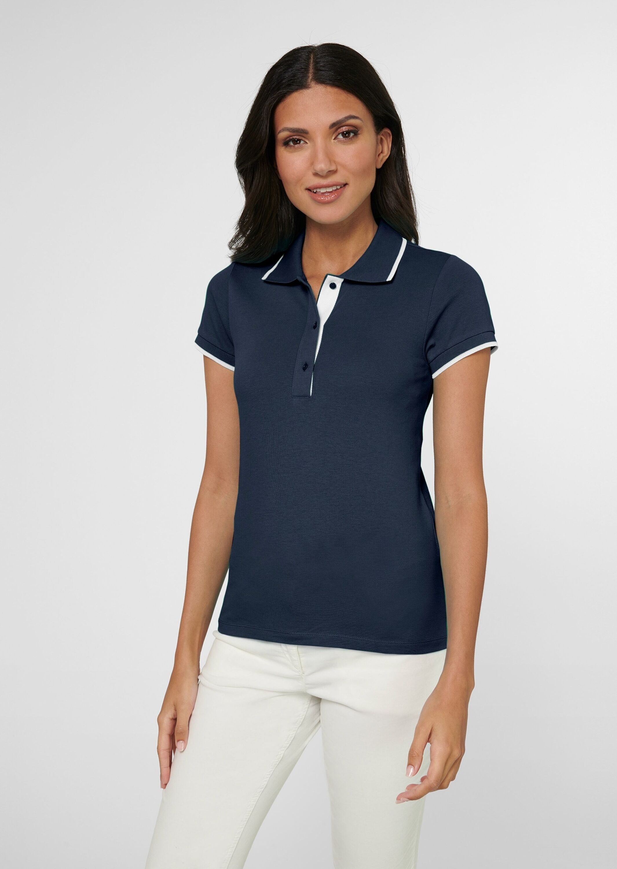 MADELEINE Kurzarmshirt "Poloshirt Klassisches Poloshirt" günstig online kaufen