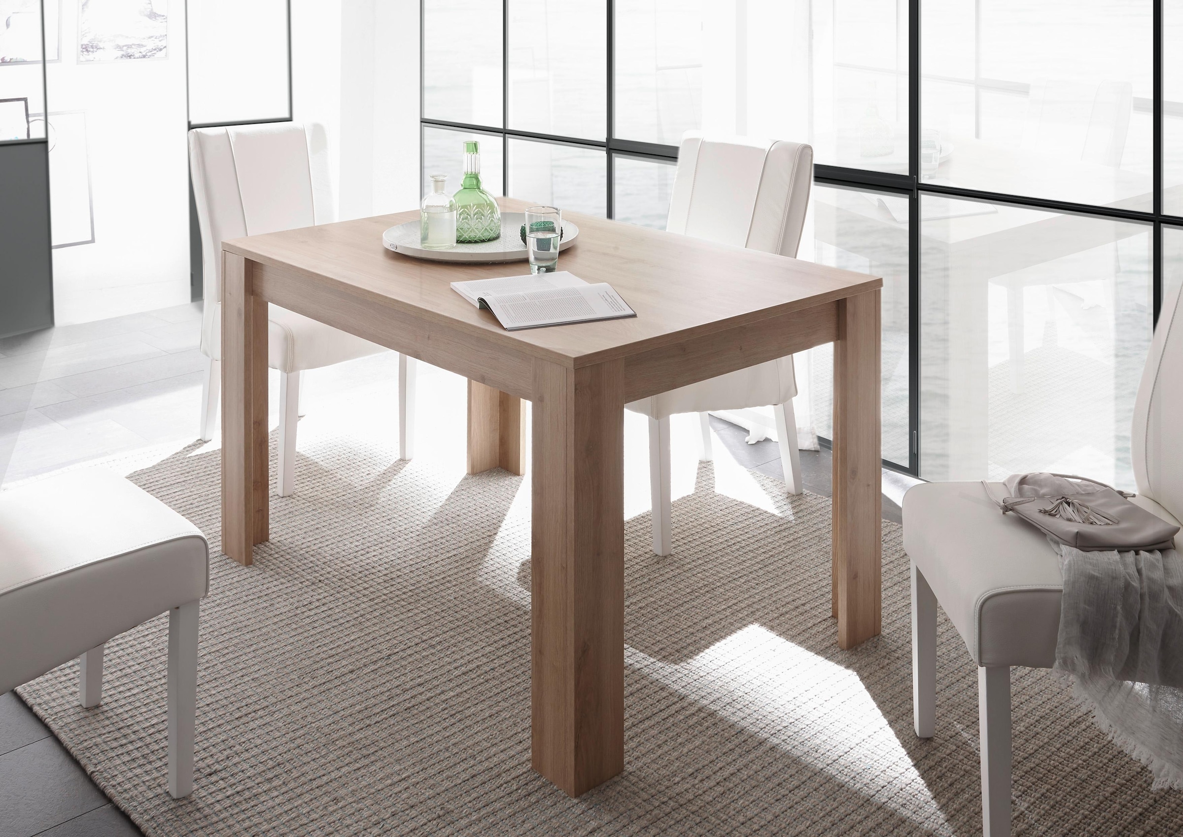 LC Esstisch »Firenze«, Beite 137-185 cm, inkl. Ansteckplatte kaufen