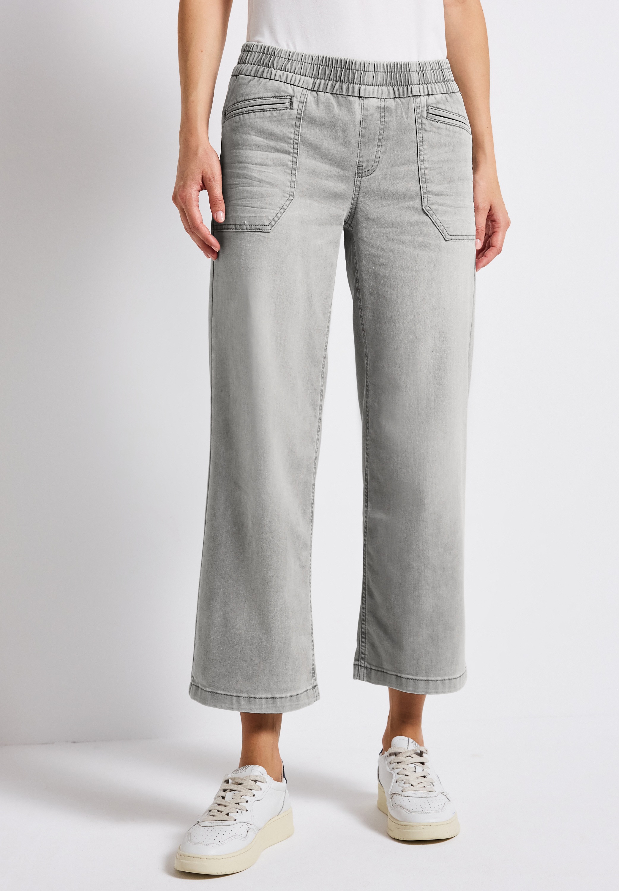 STREET ONE Loose-fit-Jeans, Middle Waist günstig online kaufen
