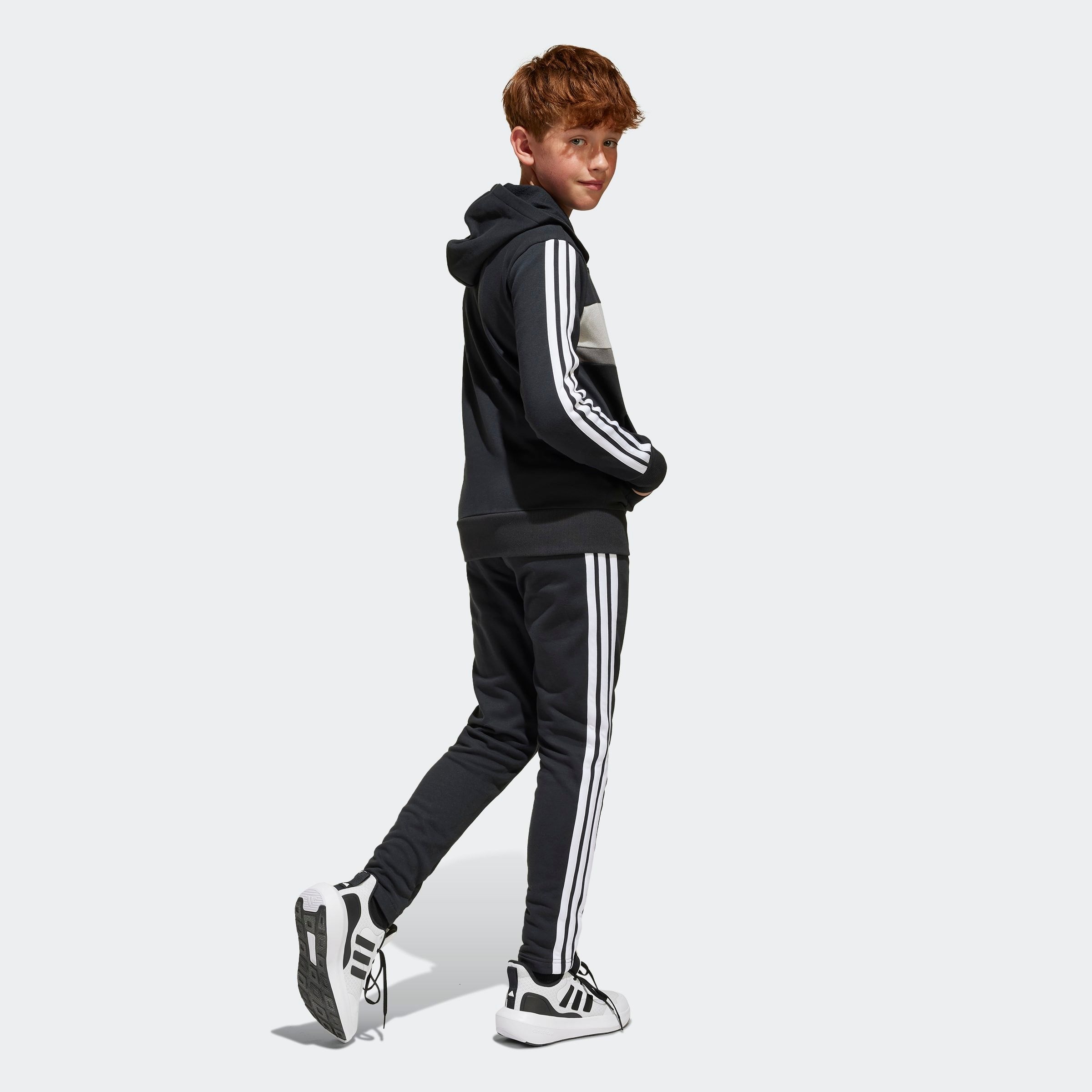 adidas Sportswear Trainingsanzug »J 3S TIB FL TS«, (2 tlg.)
