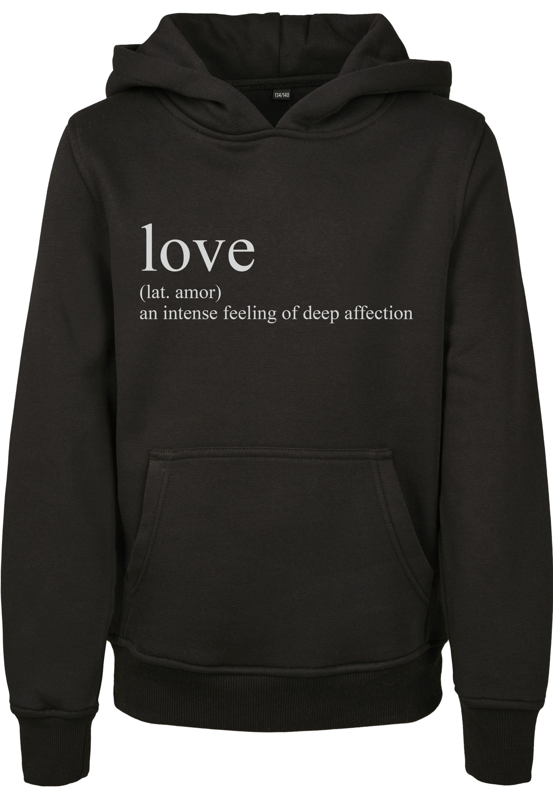 MisterTee Rundhalspullover "MisterTee Herren Kids Love Definition Hoody" 1 Stk.
