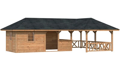 Holzpavillon »Bianca 33,2 m² Set 1«