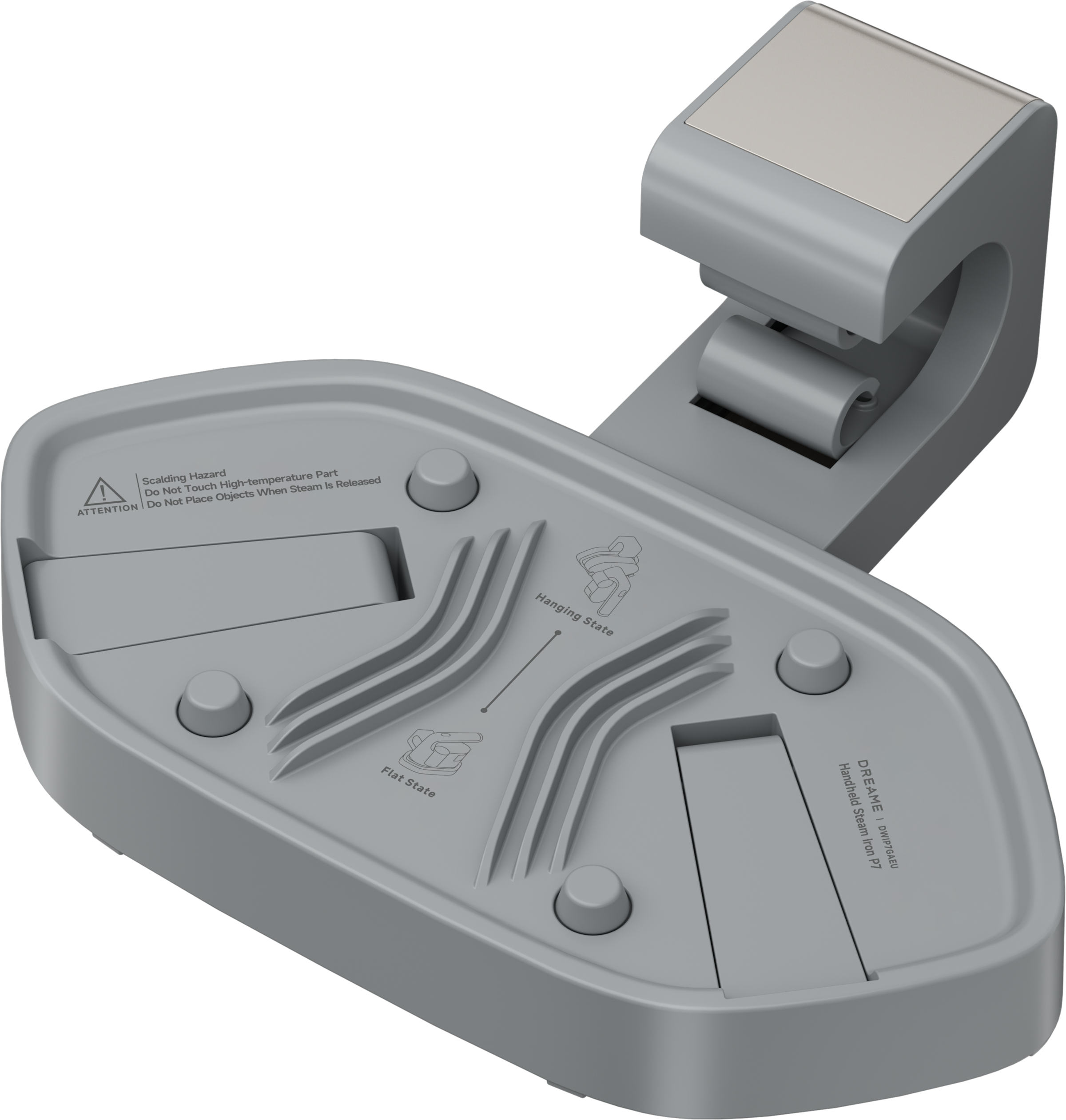 Dreame Dampfbügeleisen »Rotafly P7« 1200 W drehbare Bügelsohle, 5 Modi