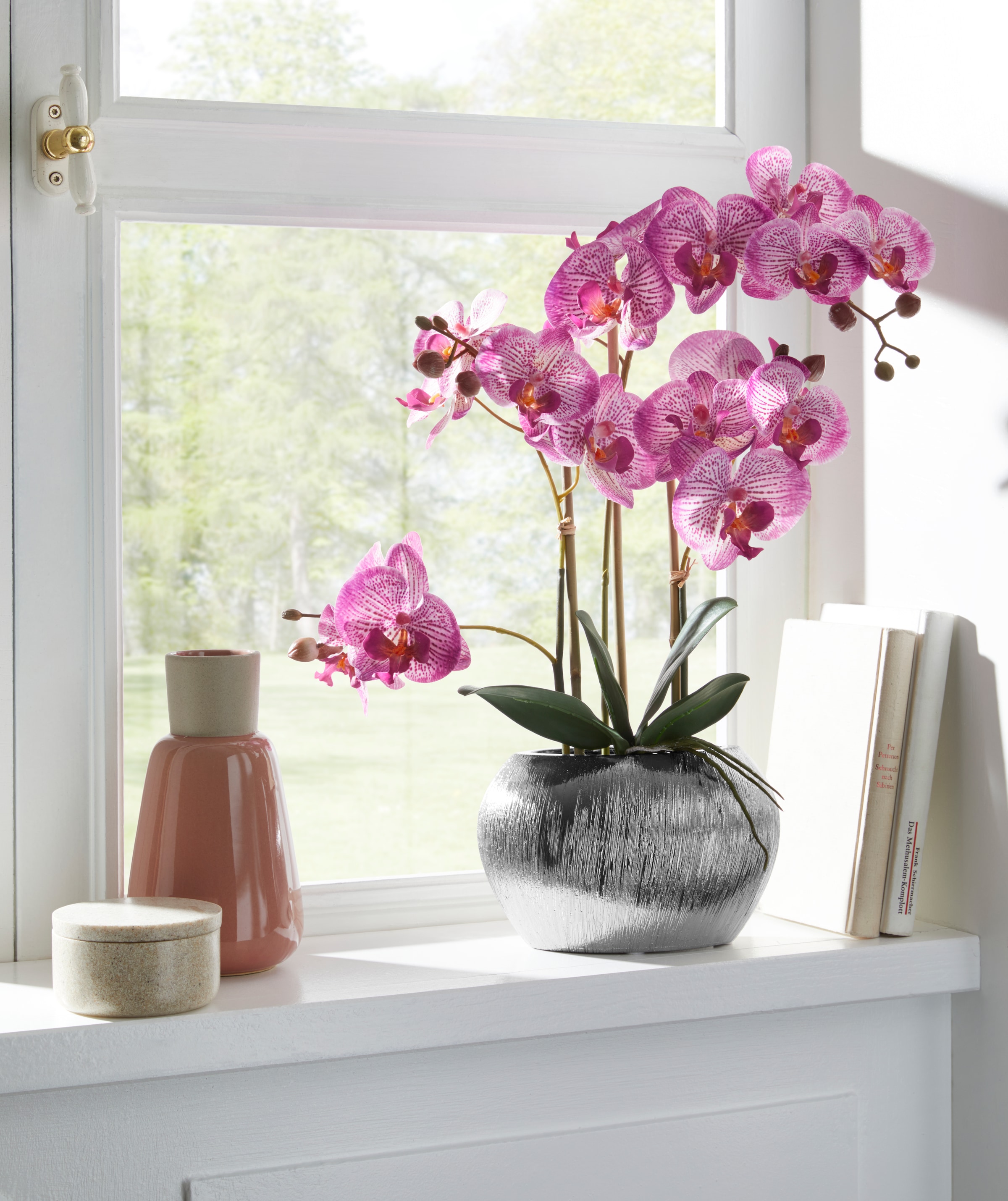 Home affaire Kunstpflanze »Orchidee«, Kunstorchidee, im Topf bestellen |  BAUR