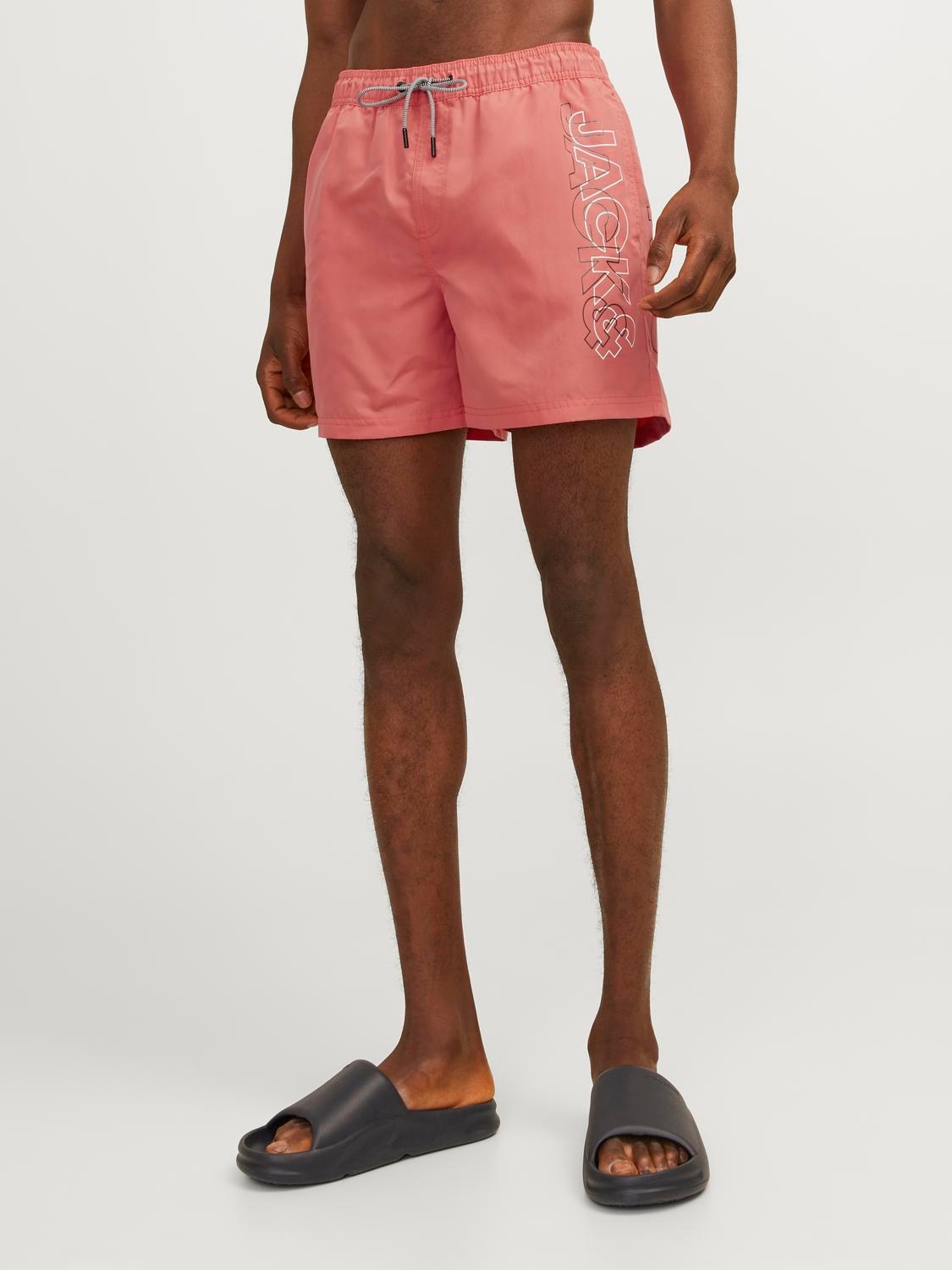 Jack & Jones Badeshorts "JPSTFIJI JJSWIM DOUBLE LOGO SN LY"