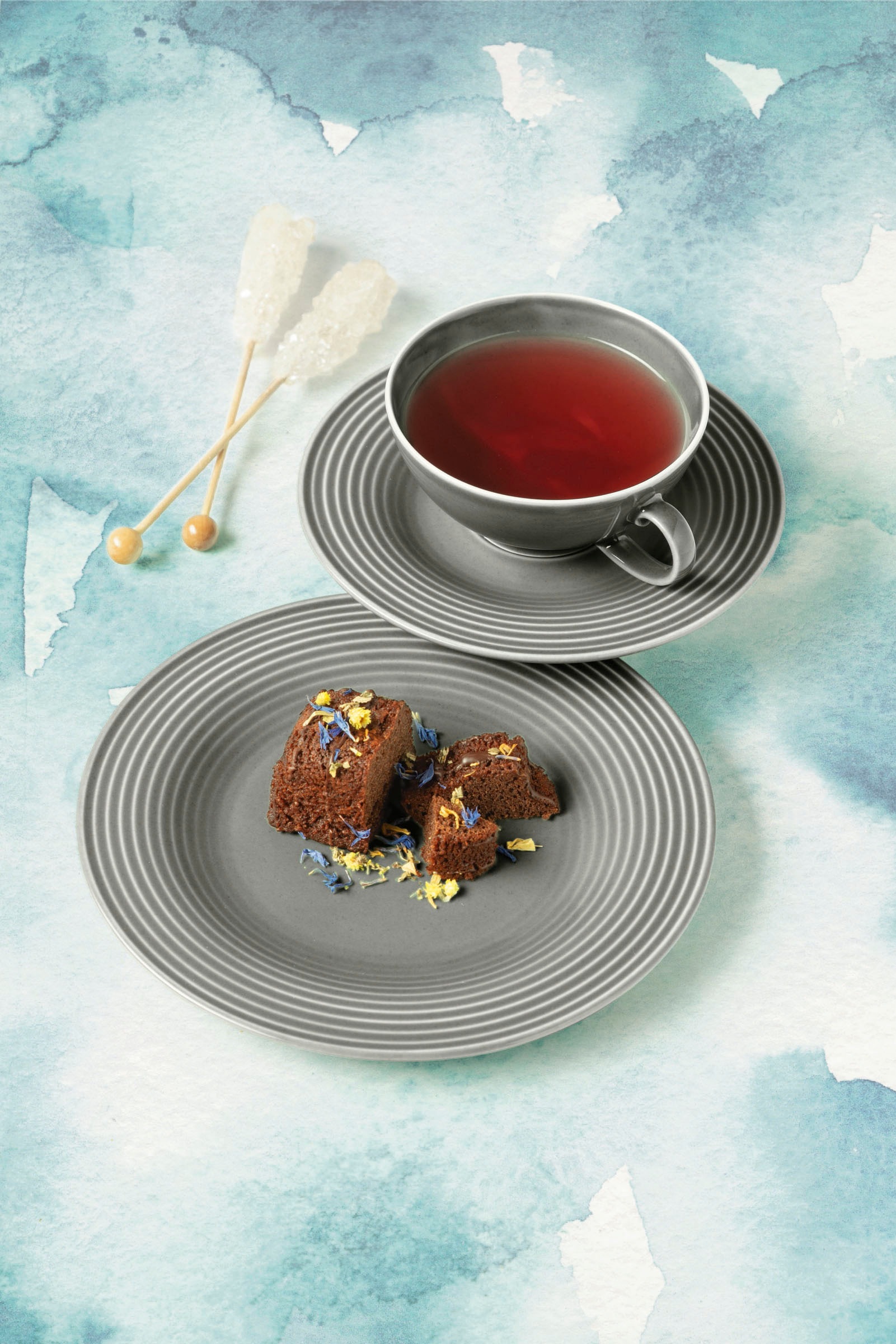 Seltmann Weiden Teeservice "Geschirr-Set Beat" Teller, Tassen, Untertassen, günstig online kaufen