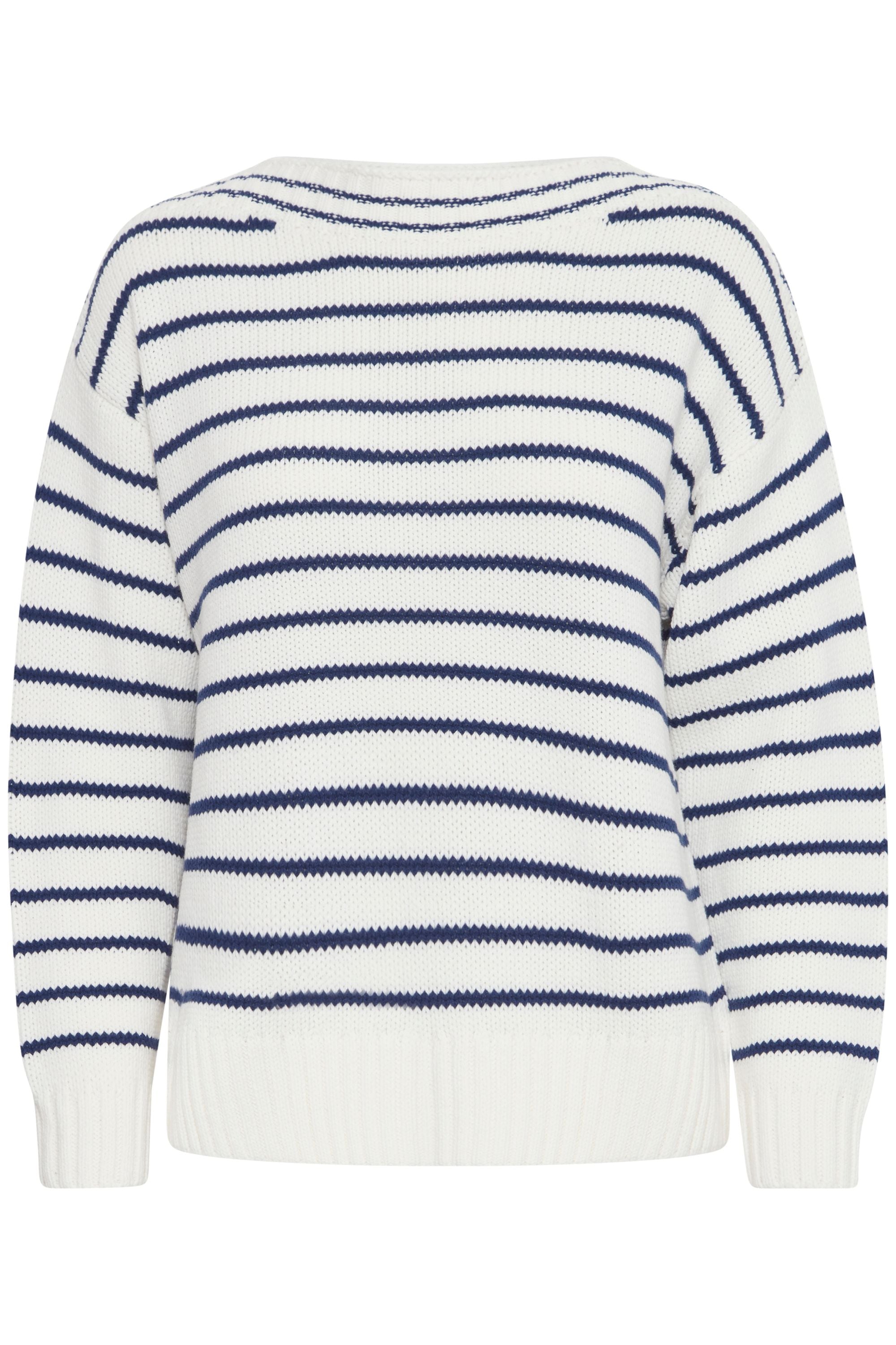 b.young Strickpullover "Strickpullover BYNAGLA STRIPED JUMPER -" günstig online kaufen