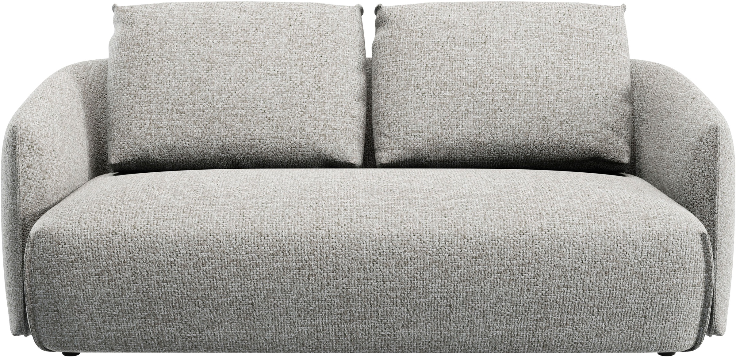 TRENDMANUFAKTUR 2-Sitzer "Shawn Designsofa, elegant geschwungen Armlehnen, günstig online kaufen
