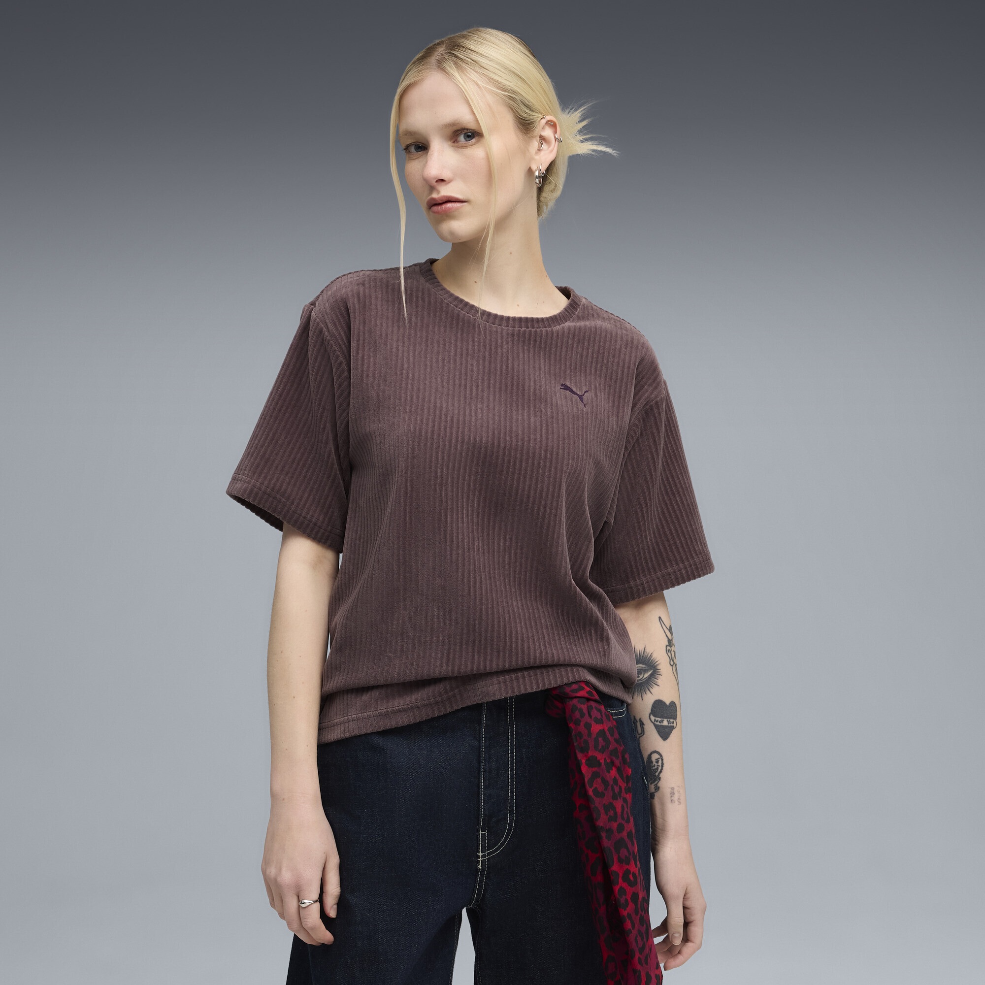 PUMA T-Shirt "Essentials Elevated Relaxed T-Shirt Damen" günstig online kaufen