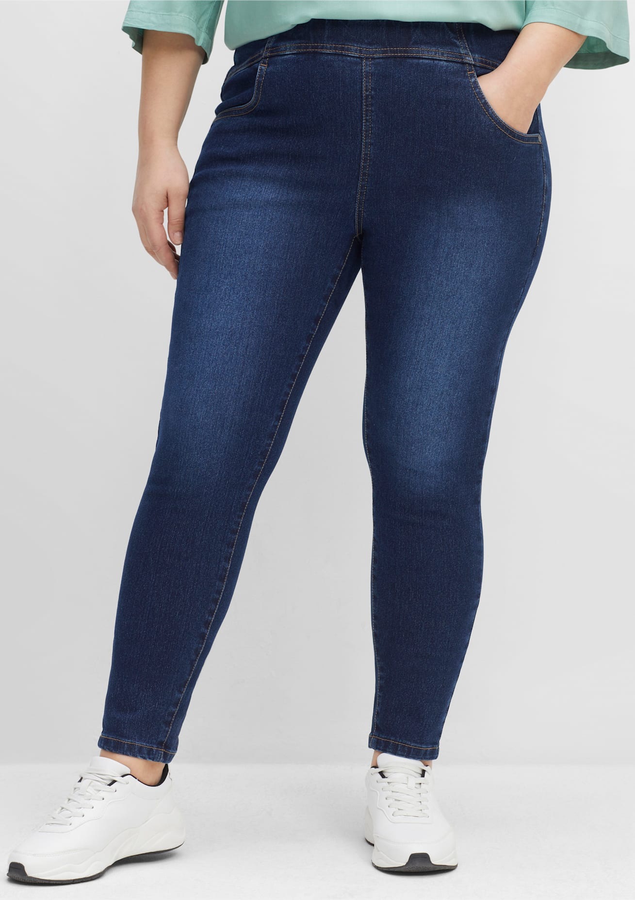 Sheego Jeansjeggings, (1 tlg.) günstig online kaufen
