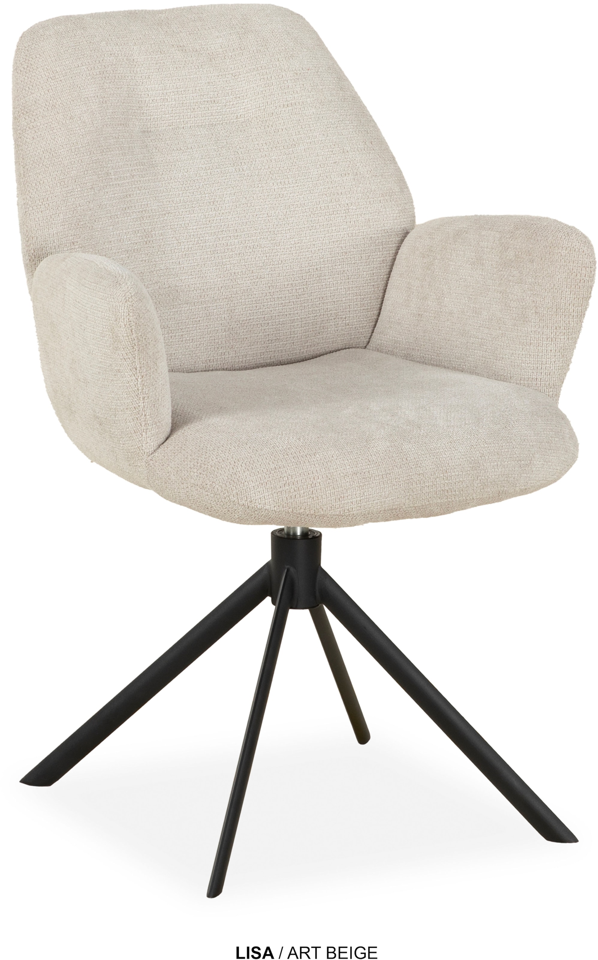 OMG Design Esszimmerstuhl "Lisa" (Set) 2 Stk.Drehstuhl mit auto-return, Arm günstig online kaufen